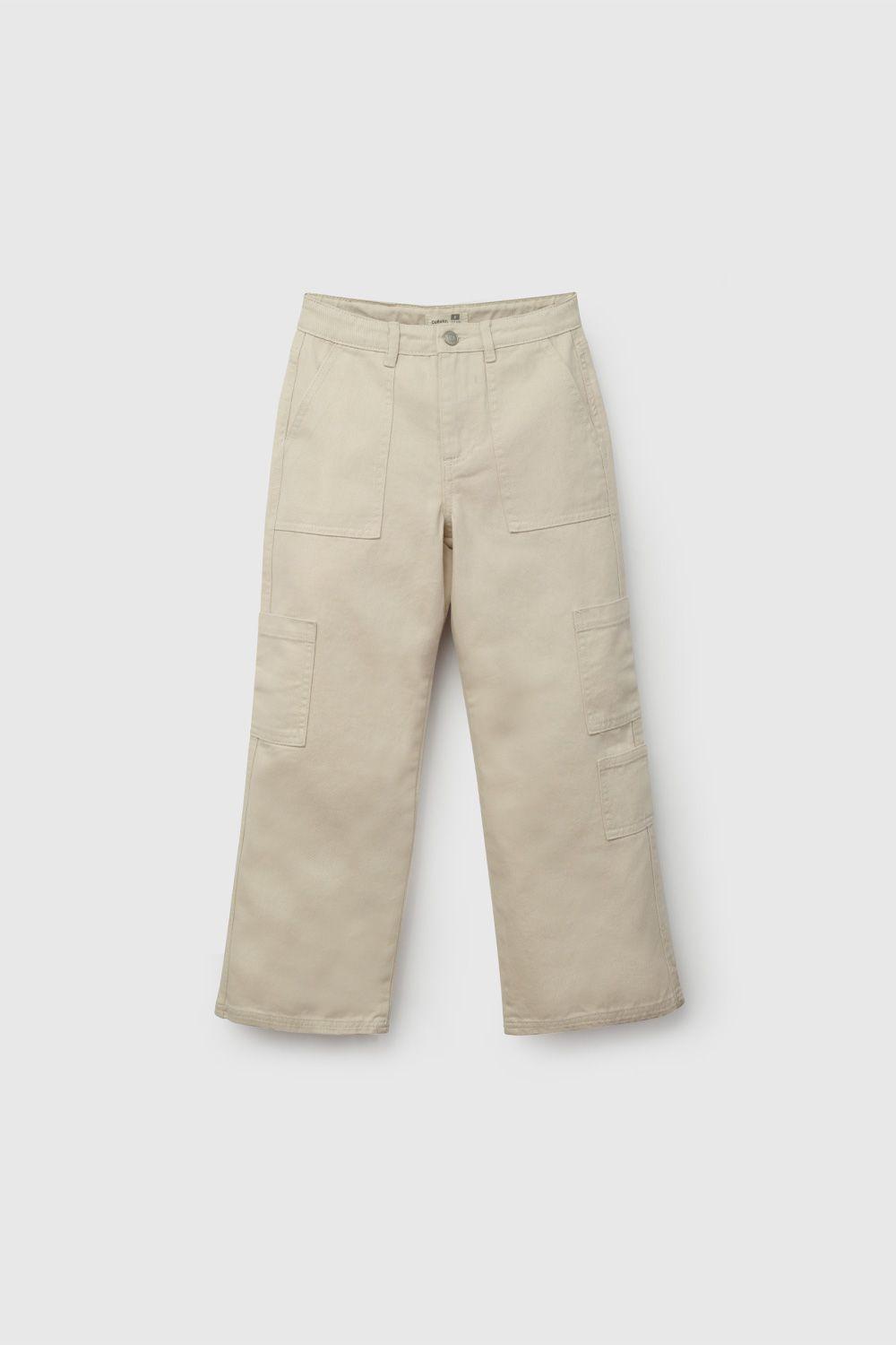 Pantalón Niña Beige 57865 Colloky-0