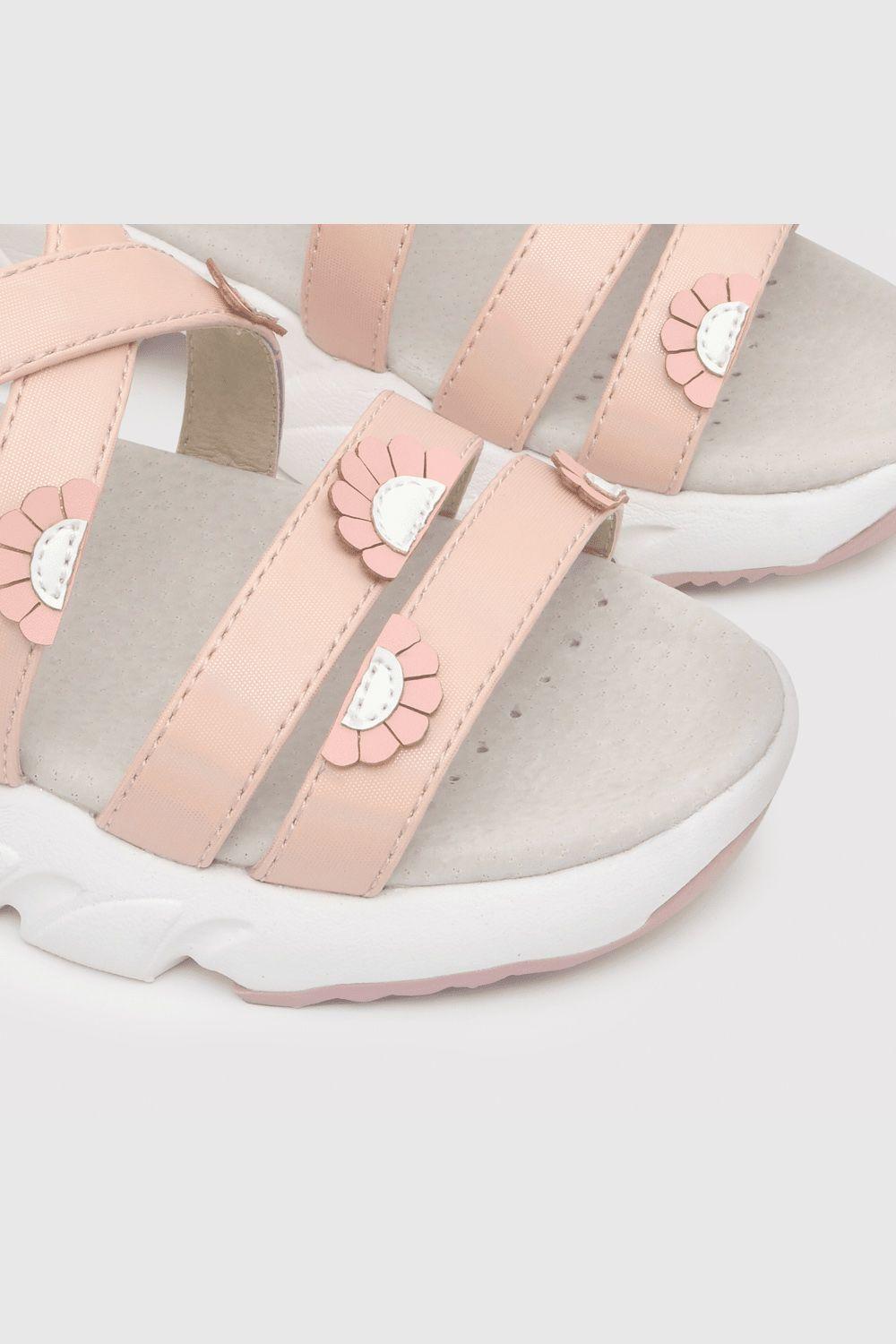 Sandalia De Niñas Chunky Dark Pink (28 A 38)-4