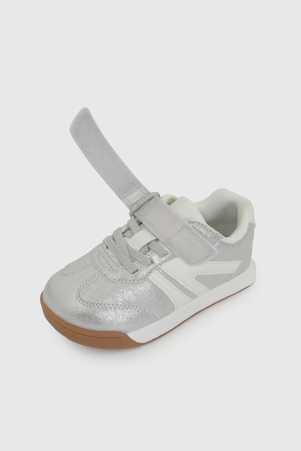 Zapatilla Niña Plateado 8211 Colloky-5