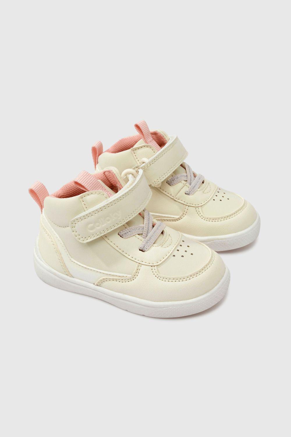 Zapatilla urbana Blanca de Niña (18 a 21)-0