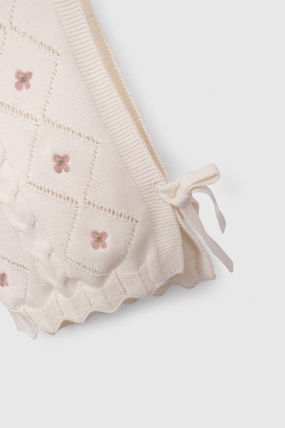 Sweater Beige Sin Mangas De Niña SWLA1075V26-2