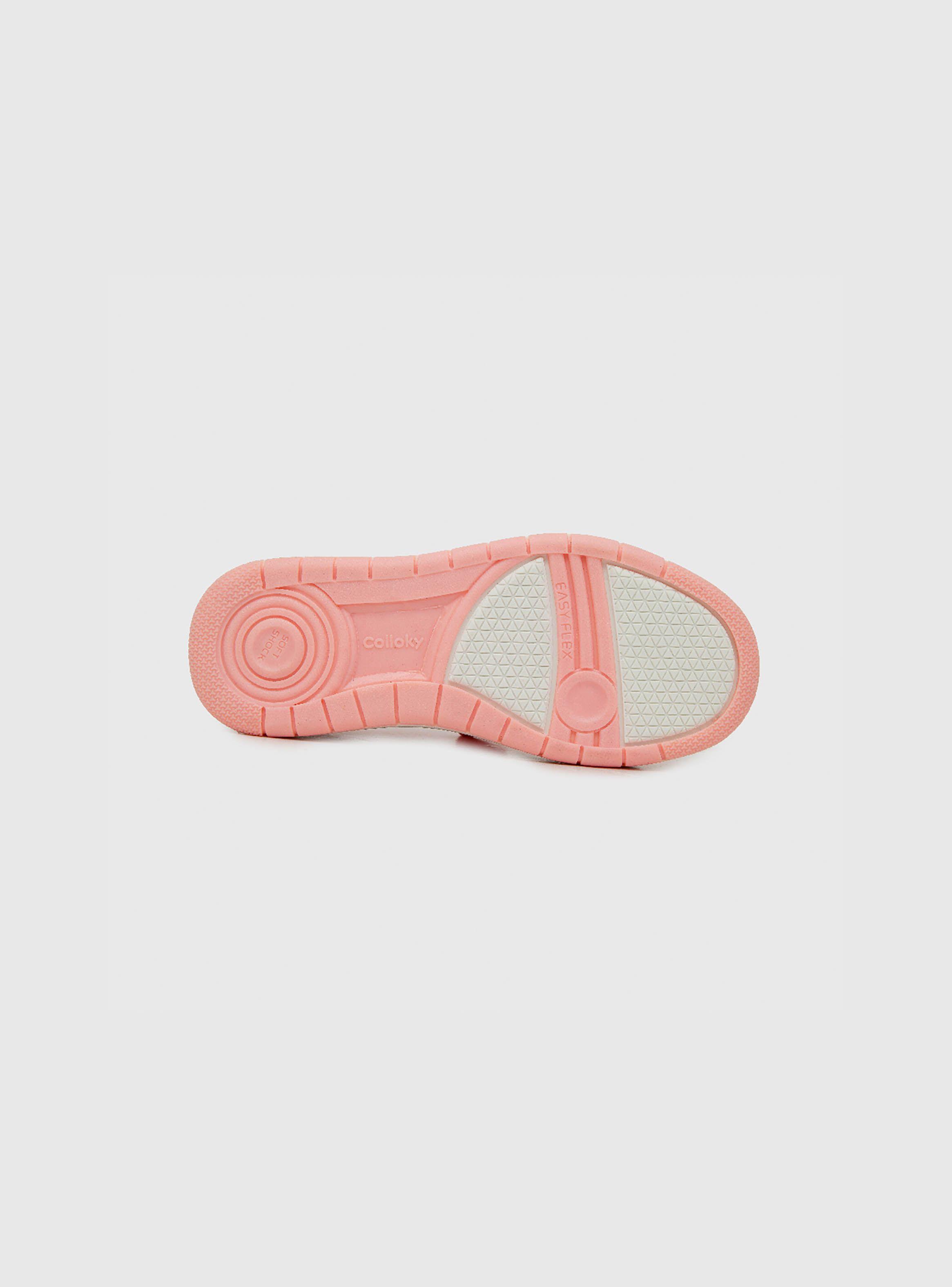 Zapatilla De Niña Lona Rosado (28 A 36) Colloky-2