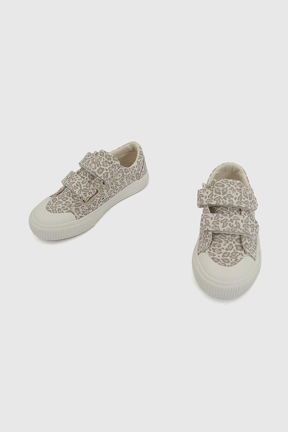 Zapatilla Lona Beige Niña 21-27 Colloky-3