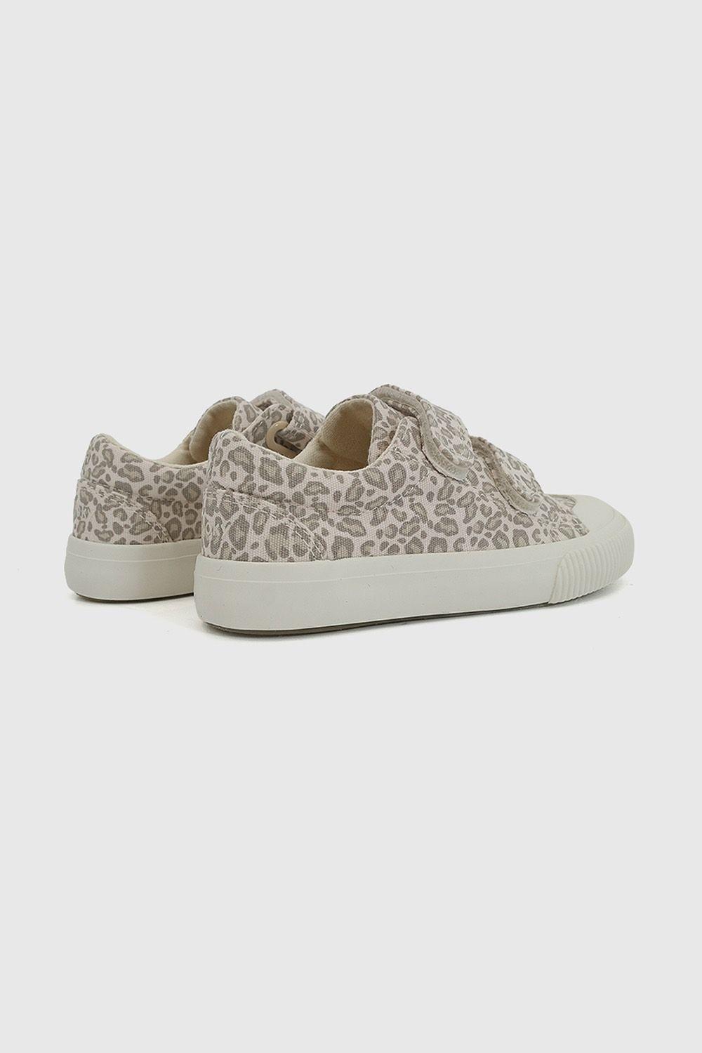 Zapatilla Lona Beige Niña 21-27 Colloky-4