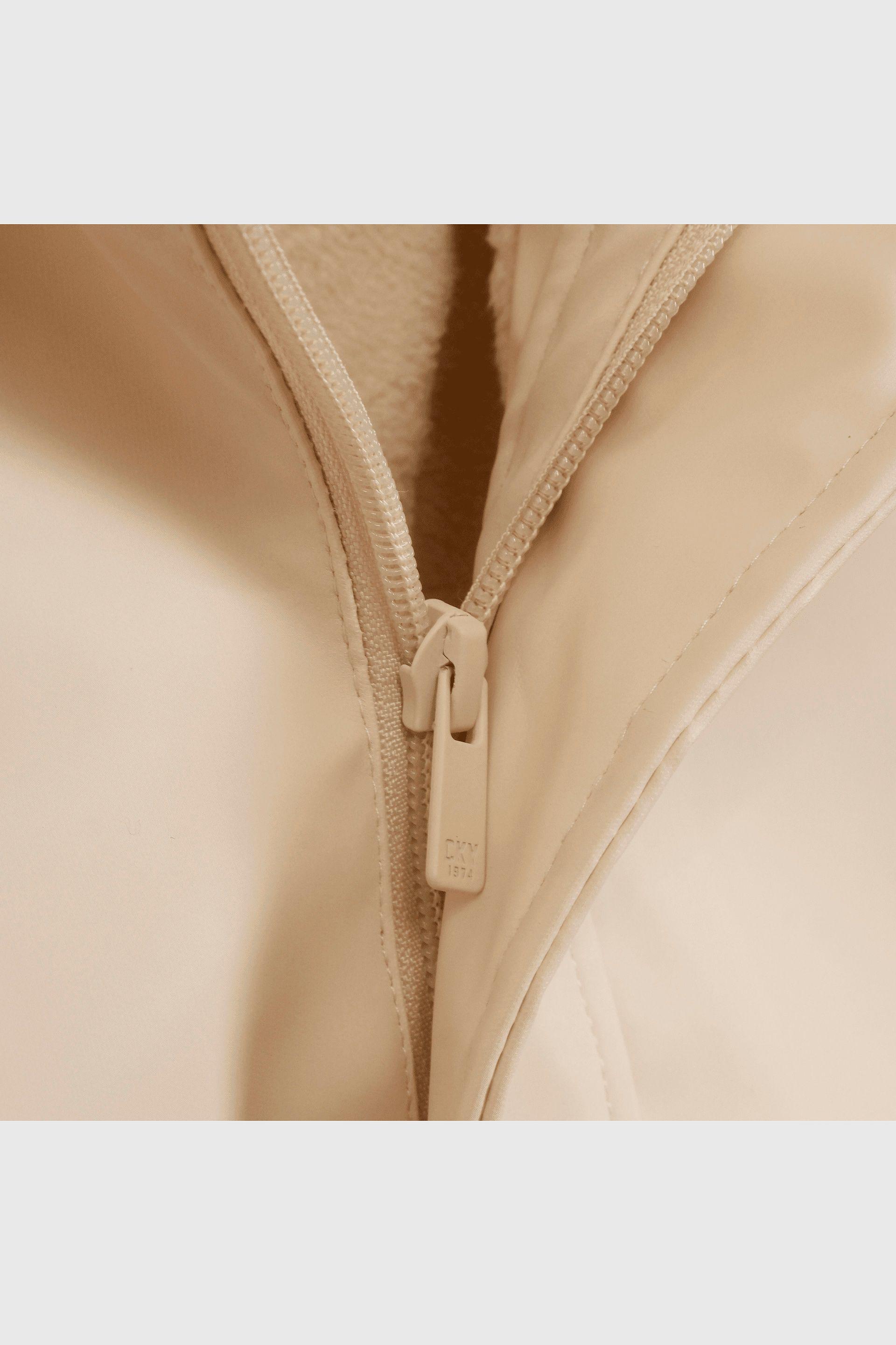 Chaqueta Beige Engomada con Forro y Gorro para bebé de 3/6 a 36 Meses-3