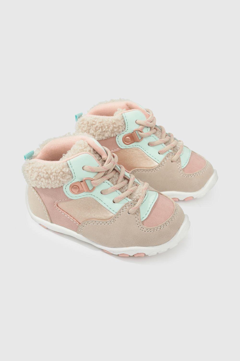 Botín Beige de Niña (18 a 21)-0