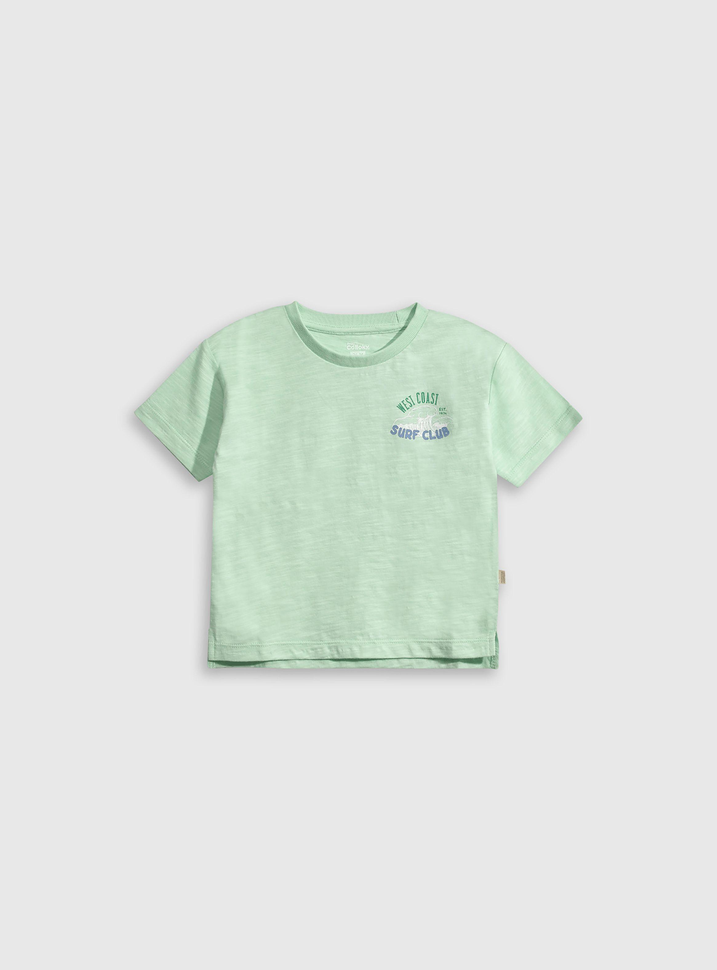 Polera Niño Verde 55041 Colloky-0
