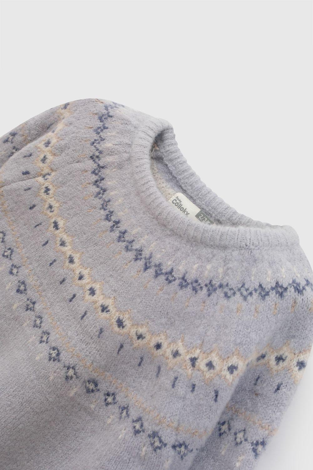 Sweater Niño Celeste 8349 Colloky-2