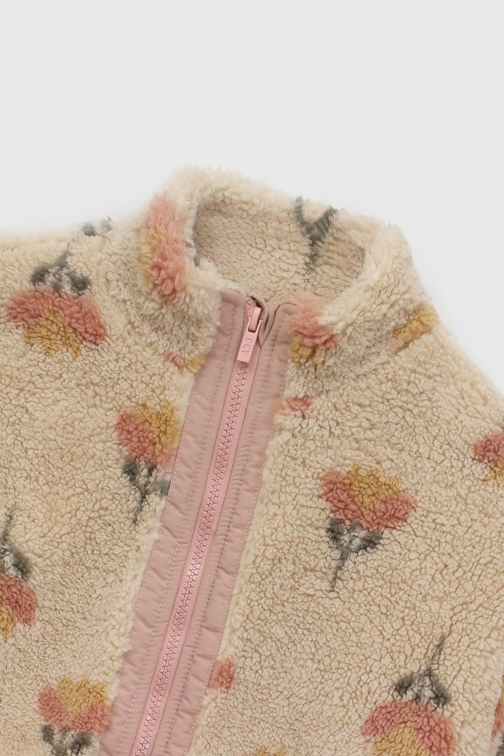 Polar chiporro flores niña beige 3/4A a 12/13A-3