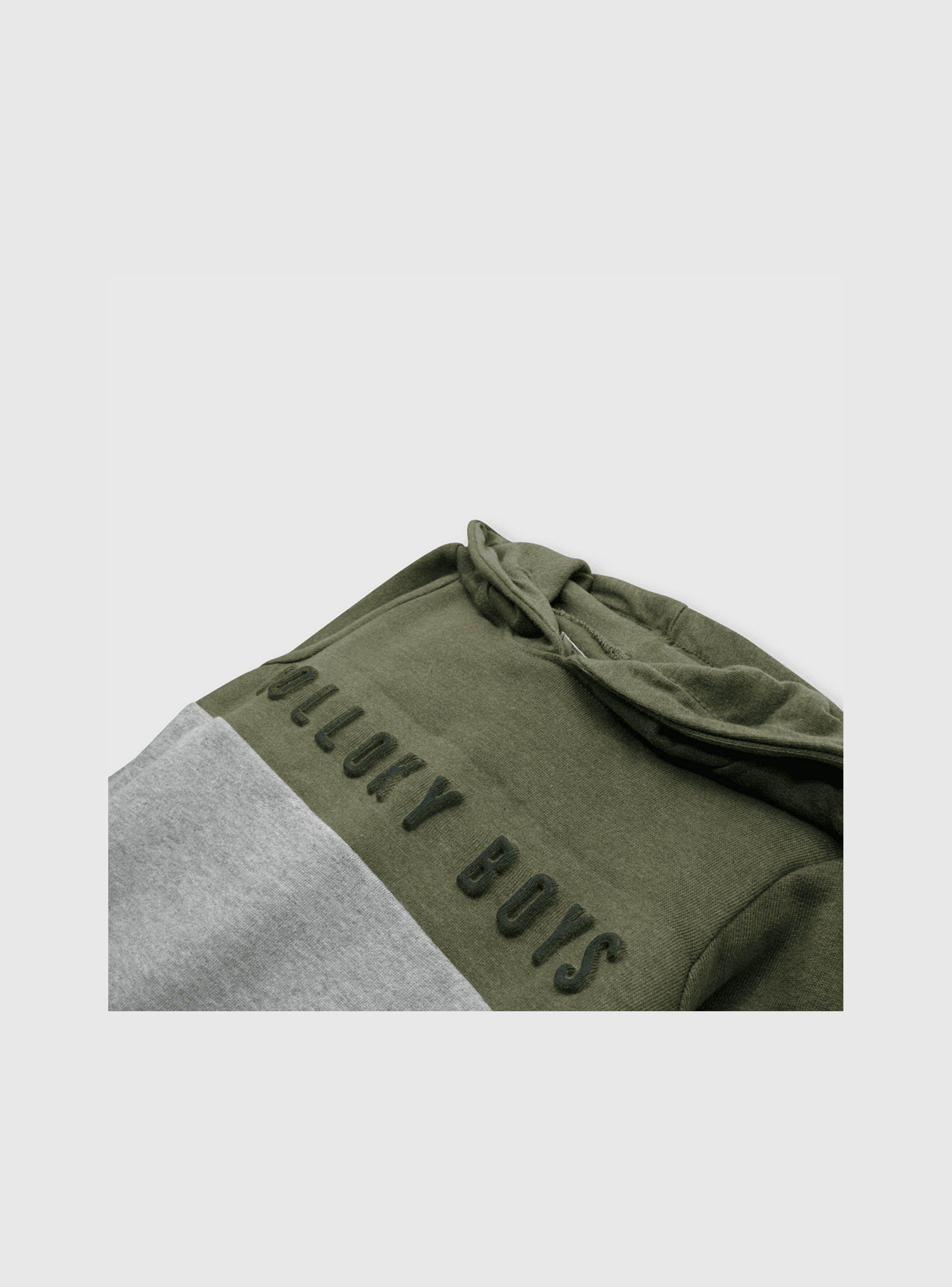 Polerón Bebé Niño Bloques Verde (3 A 36 Meses) Colloky-2