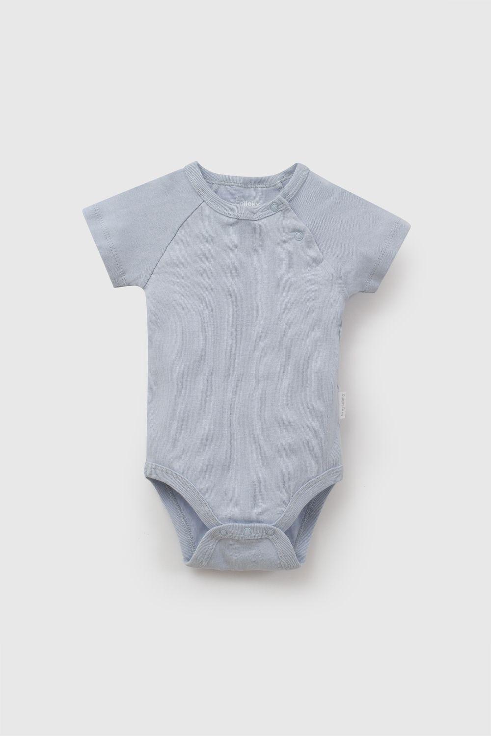 Set Body Navy Rib Celeste Niño 0-3M a 11/2-2A Colloky-4