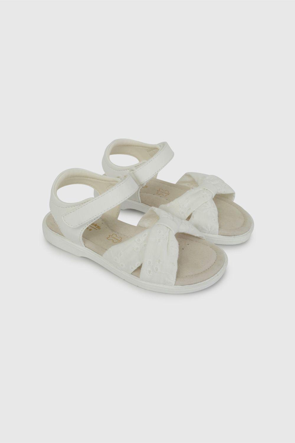 Sandalia de Broderie Blanca 43120310V26-0