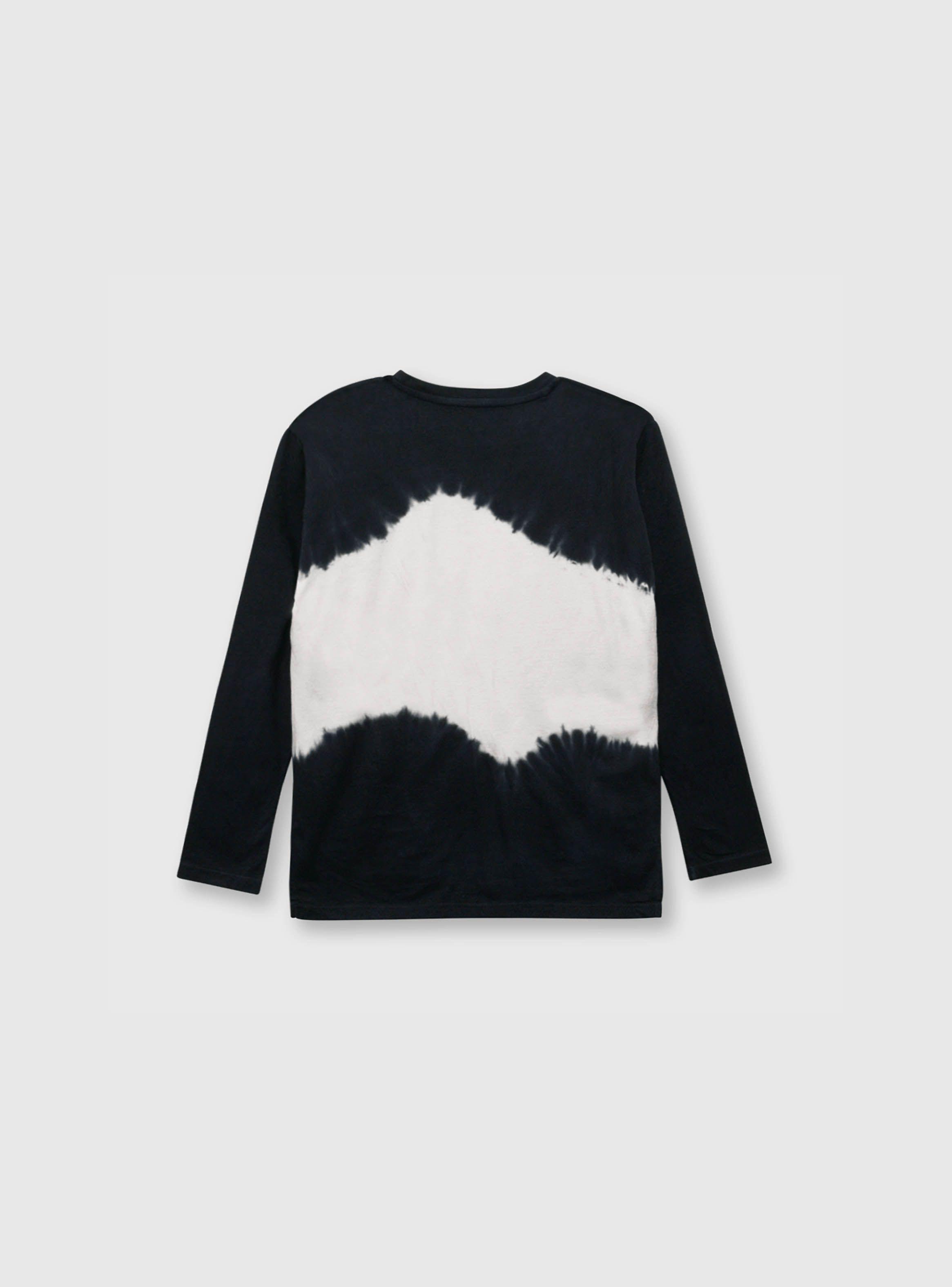 Polera De Niño Tie Dyed Gris (2 A 12 Años) Colloky-1