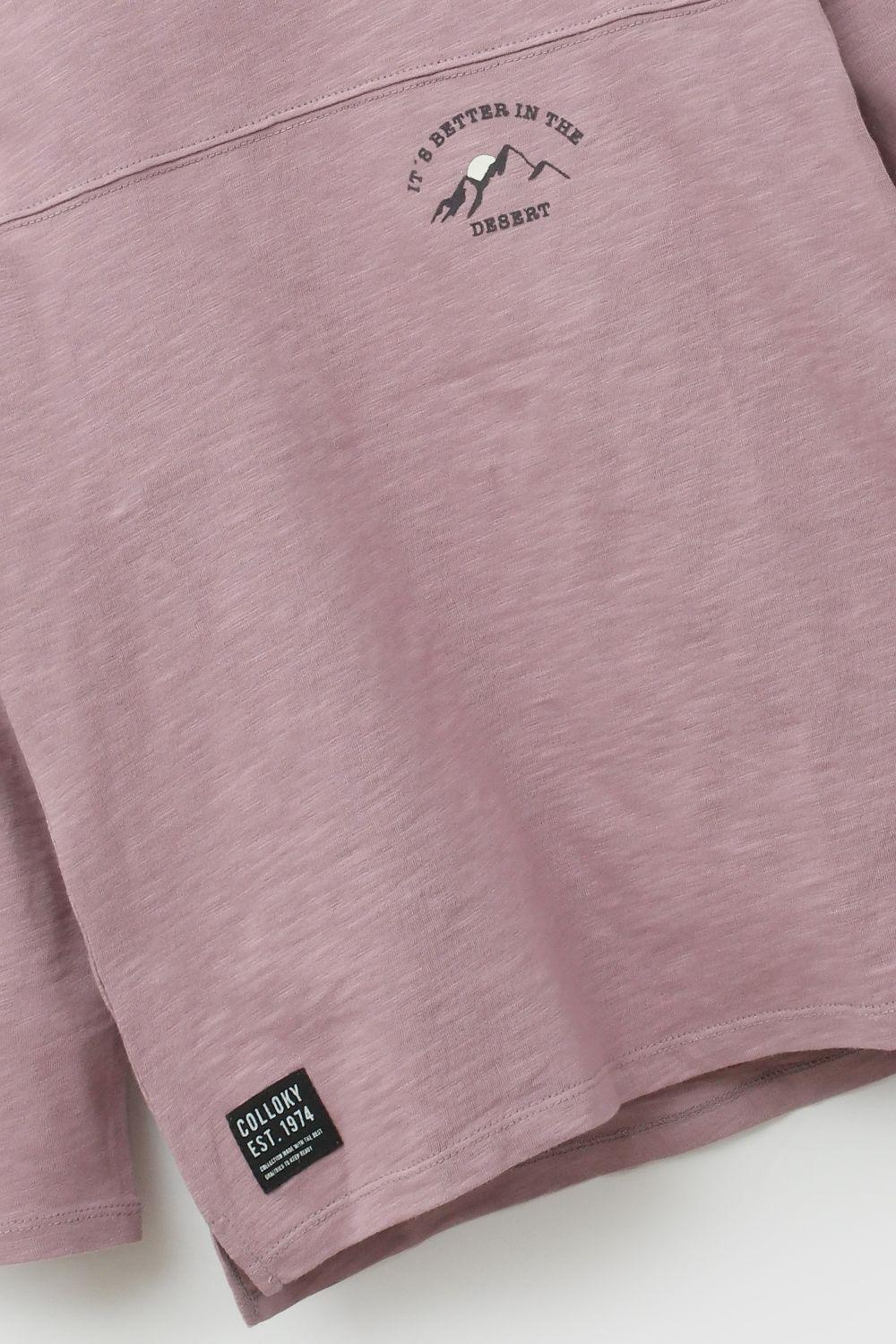 Polera Desert Purpura Niño 3-4A a 12-13A Colloky-3