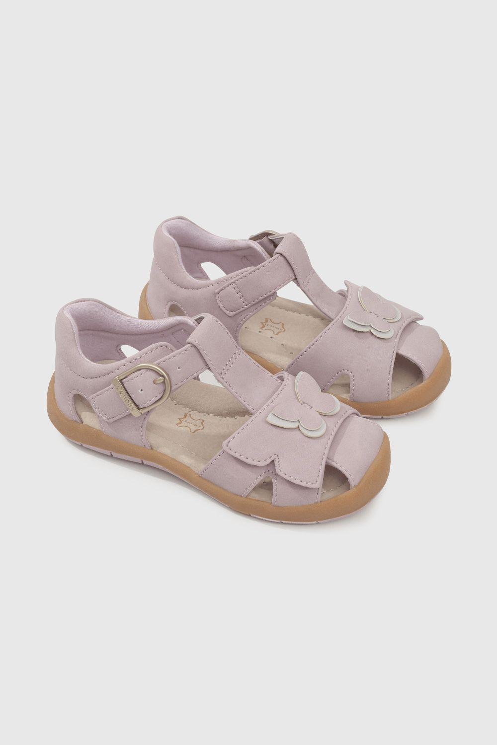 Sandalia Morada de Niña-0