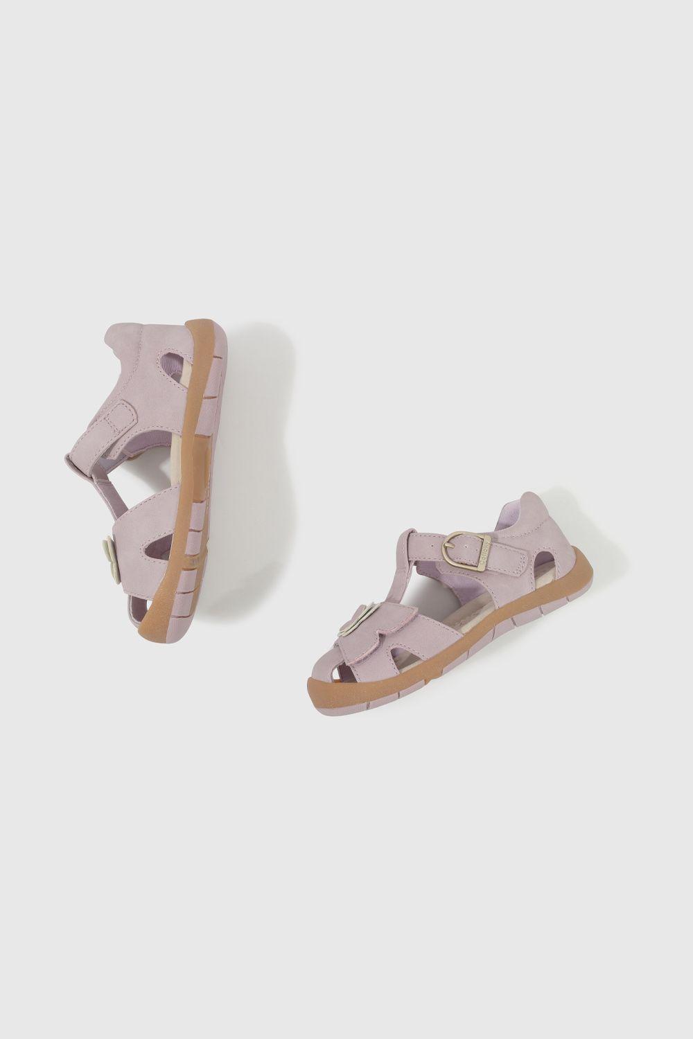 Sandalia Morada de Niña-3