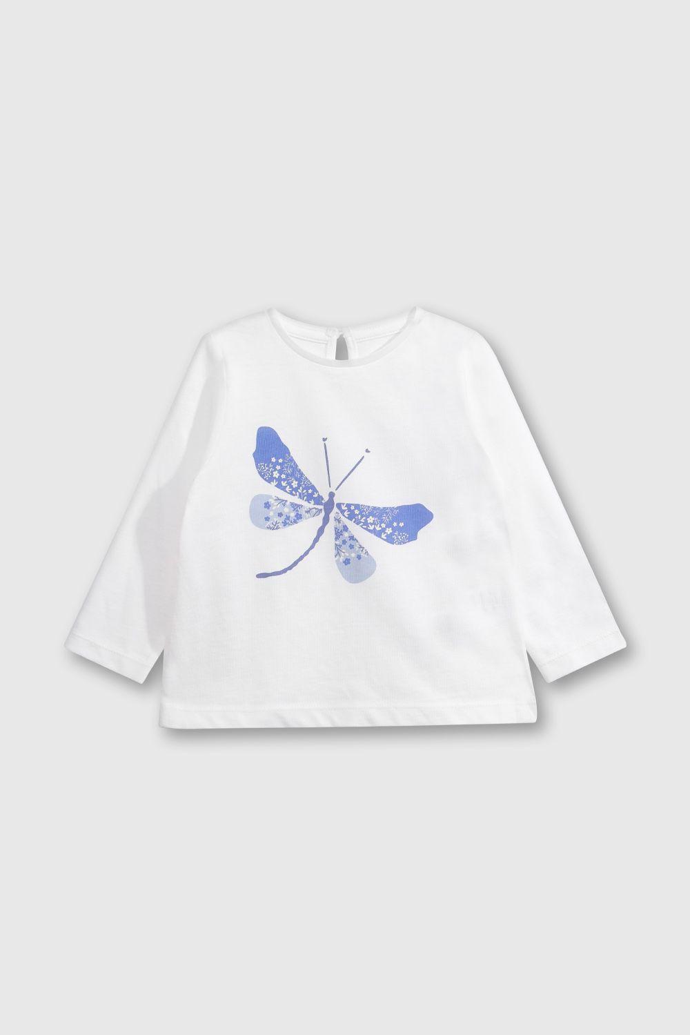 Polera Básica Blanca-0