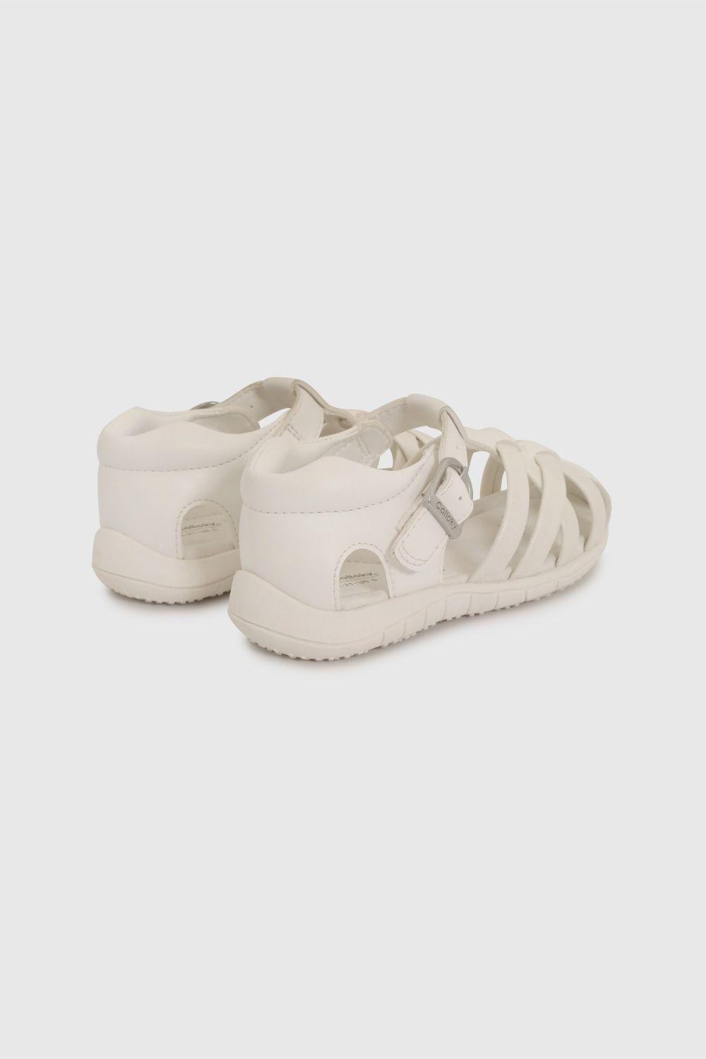 Sandalia Niña Blanco 58054 Colloky-4