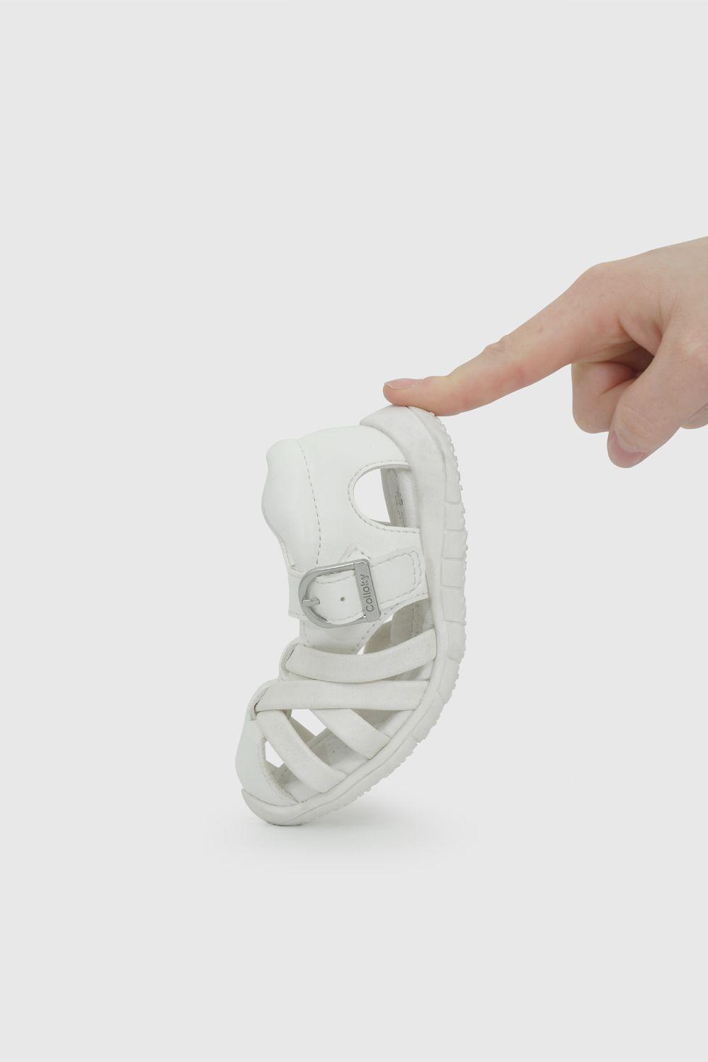 Sandalia Cangrejera Blanca  33040210V26-5