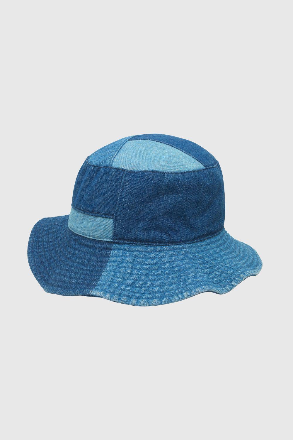 Sombrero de niña de mezclilla denim (2 a 12 años)-0