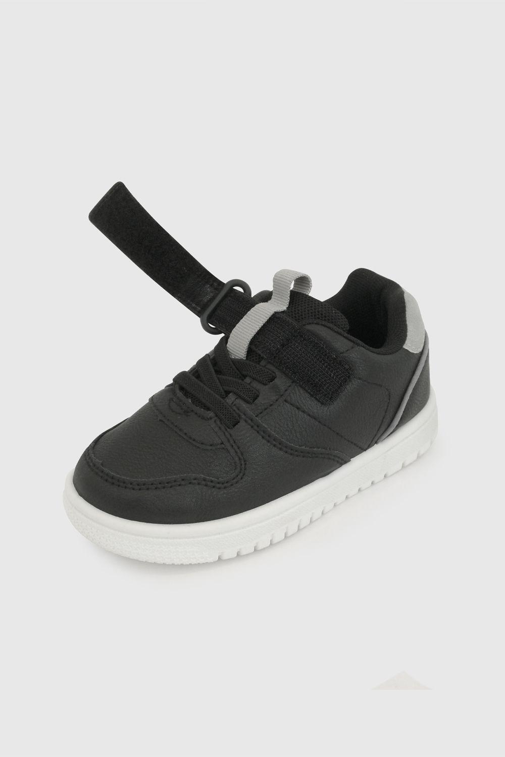 Zapatilla Negro Unisex niño 7377 Colloky-6