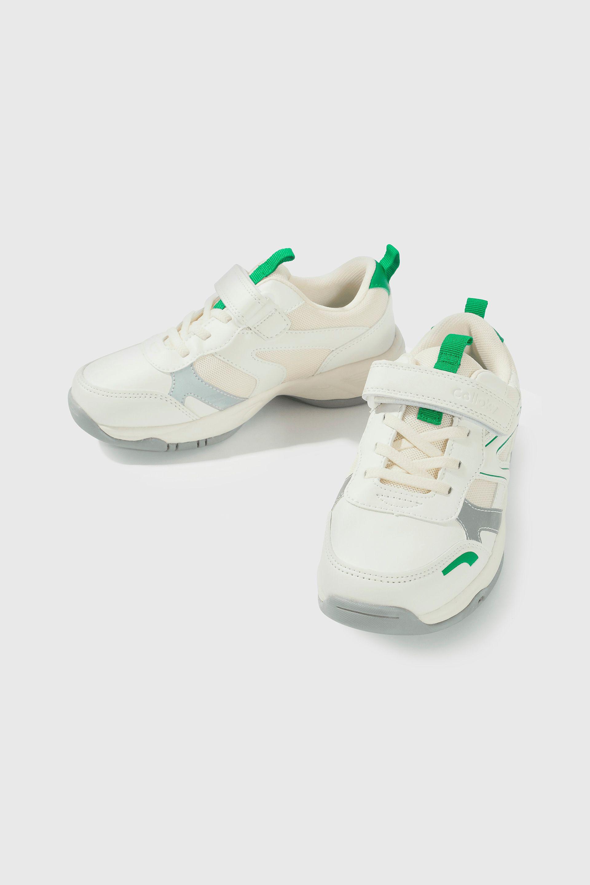 Zapatilla Lifestyle Blanca de Niño-3