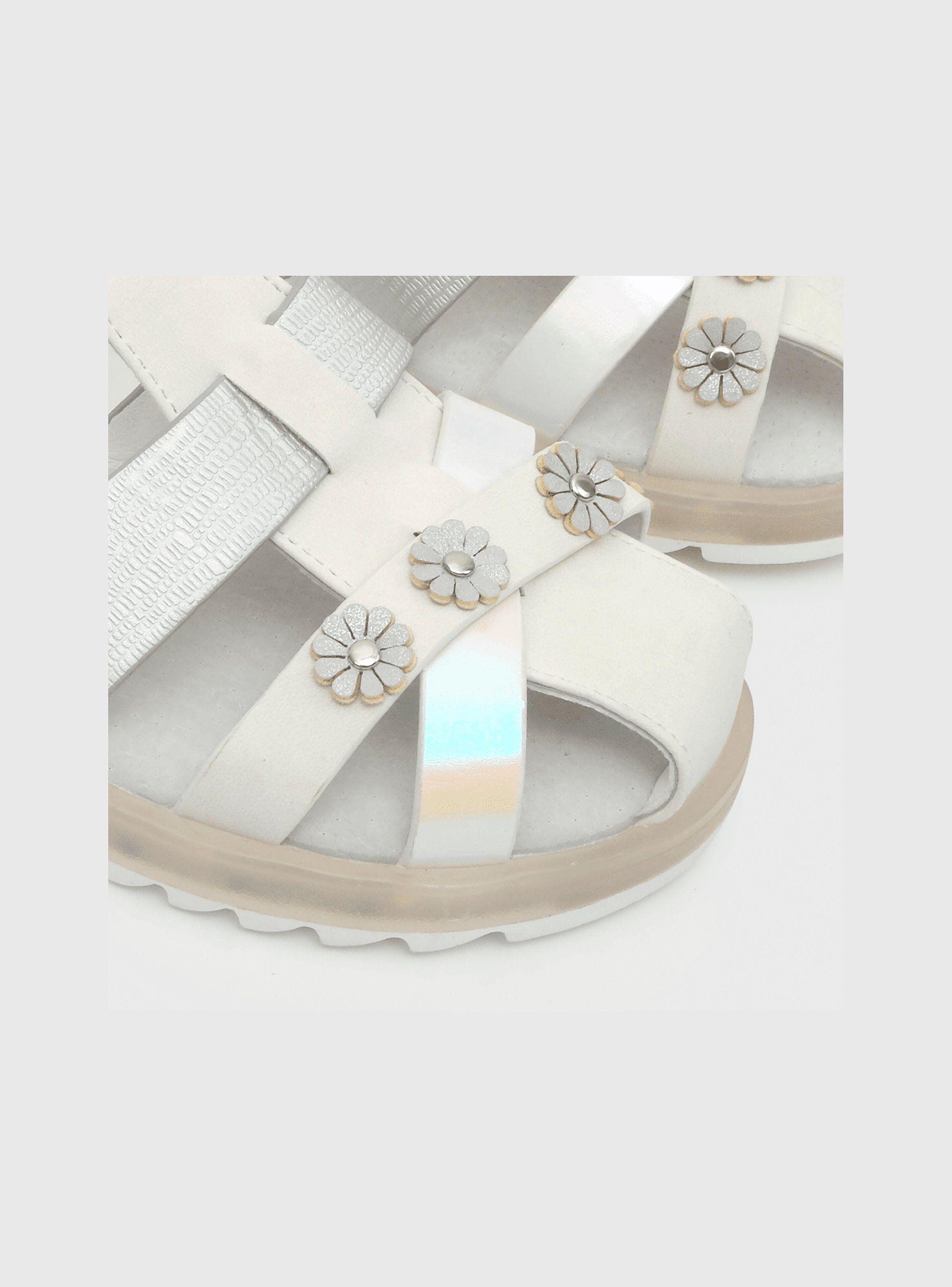 Sandalia Niña Blanco 55646 Colloky-4