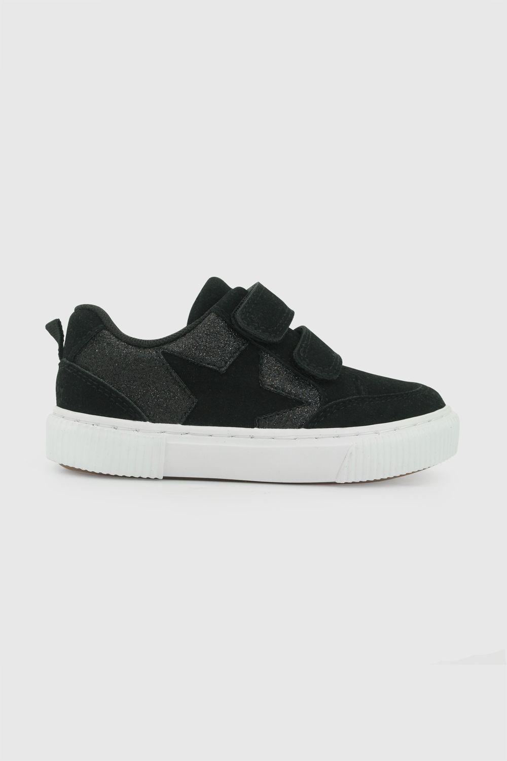 Zapatilla Urbana Negra Niña 21-27 Colloky-1
