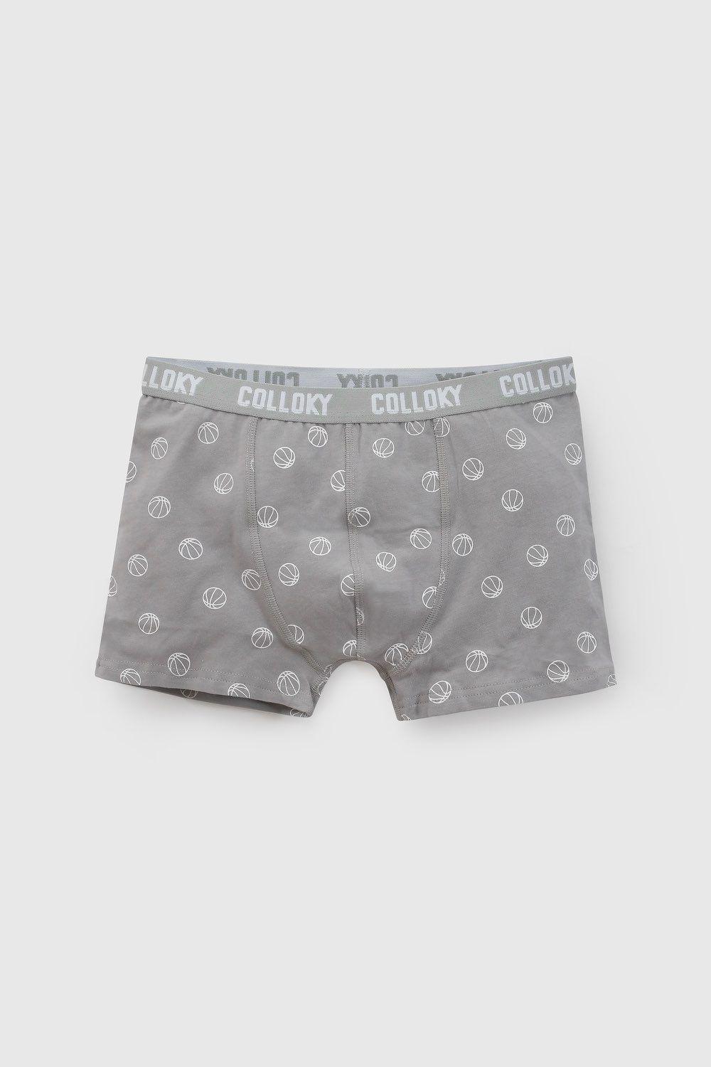 Boxer Niño Gris 7752 Colloky-3