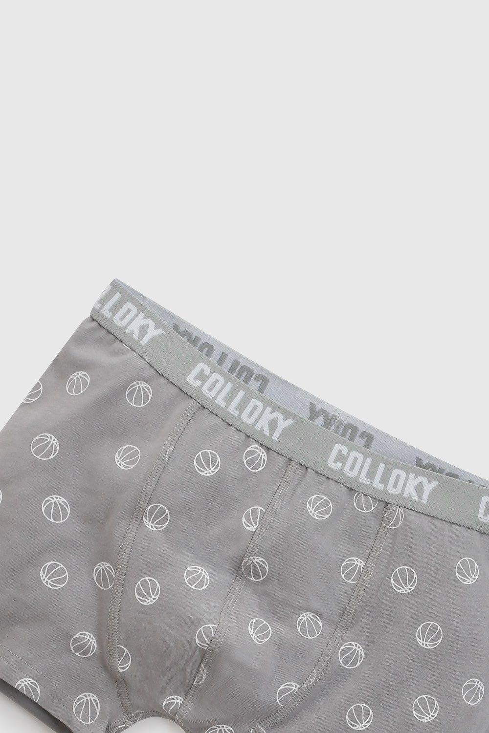 Boxer Niño Gris 7752 Colloky-4