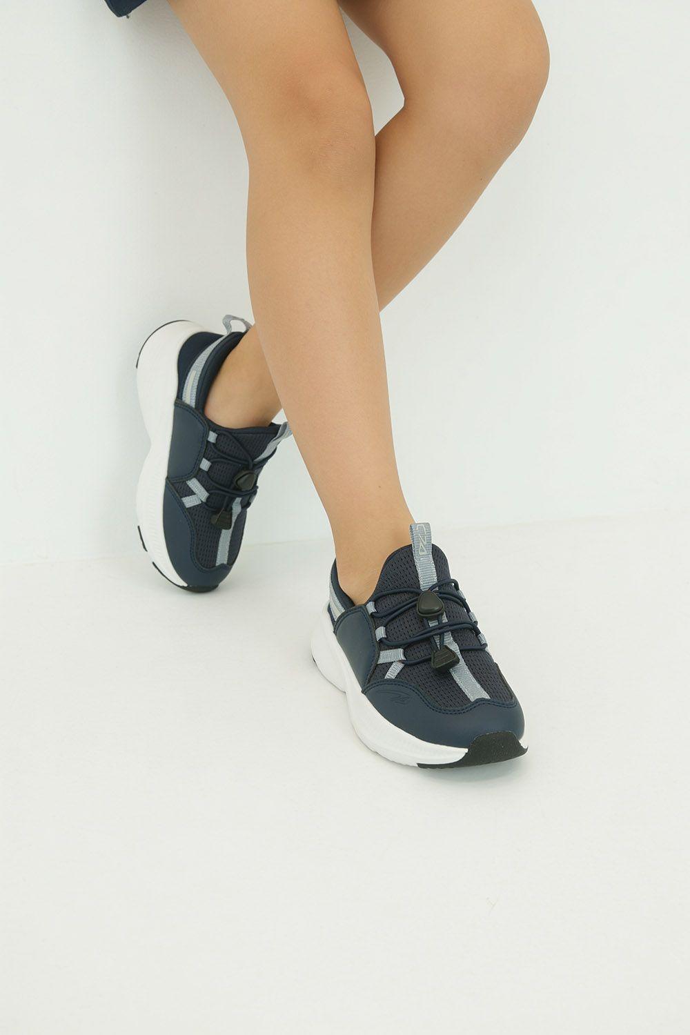 Zapatilla Sport Easy Fit Azul Unisex 28-38 Colloky-1