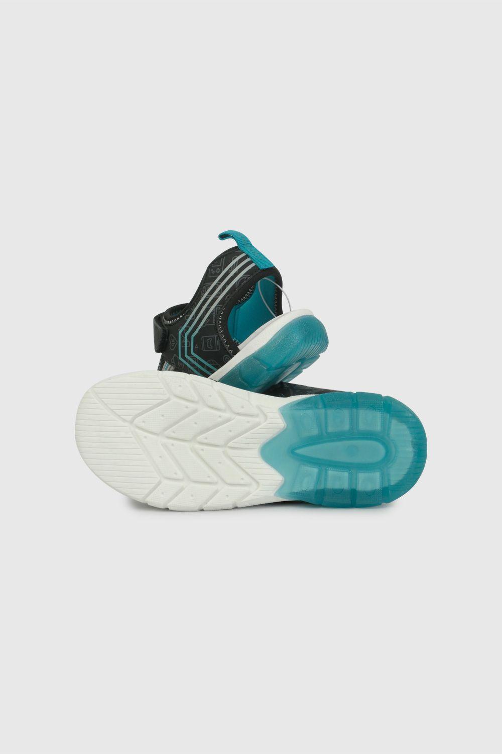 Sandalia de Luces Negra 53110201V26-2