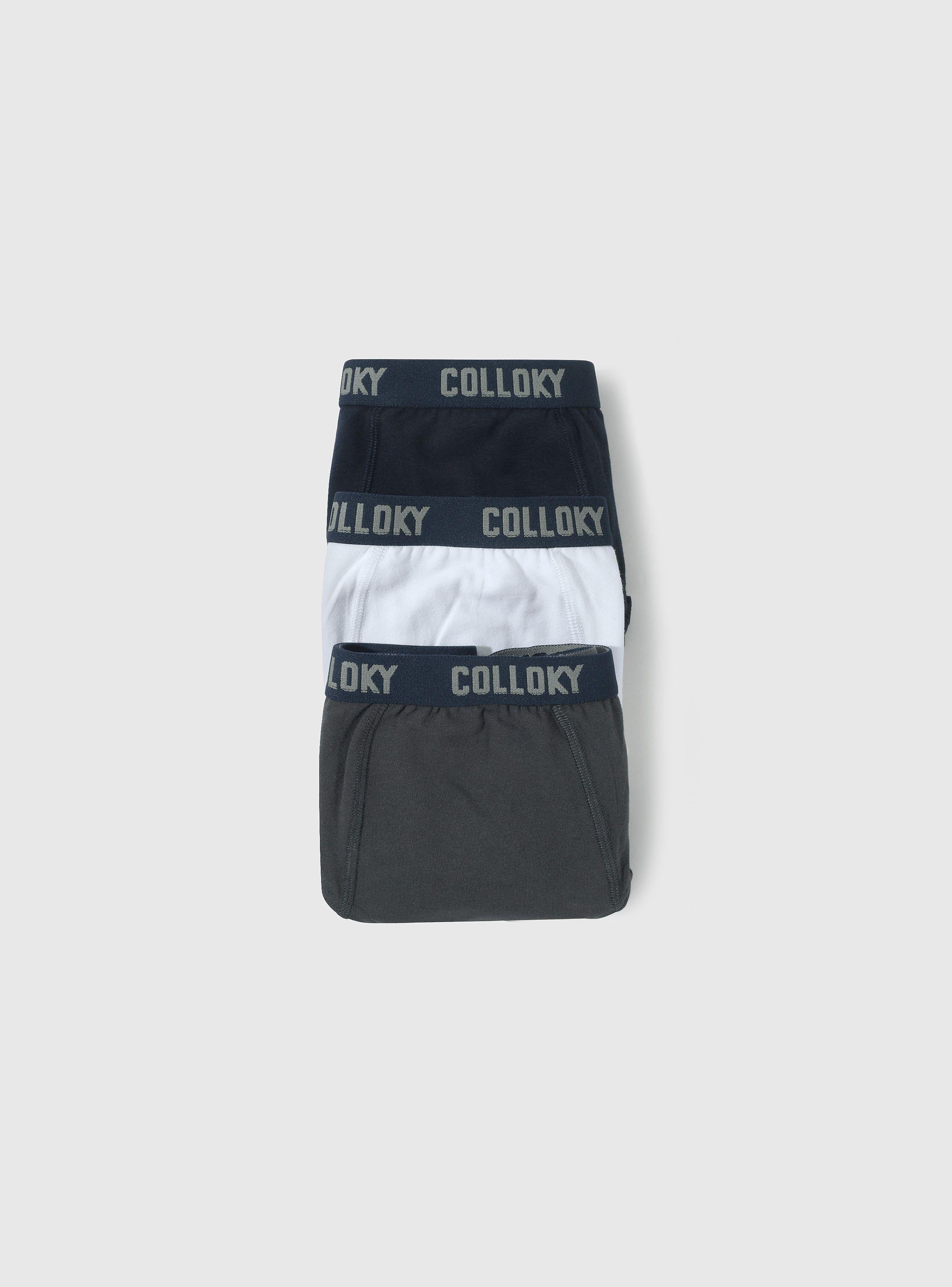 Calzoncillo Niño Blanco 55706 Colloky-0