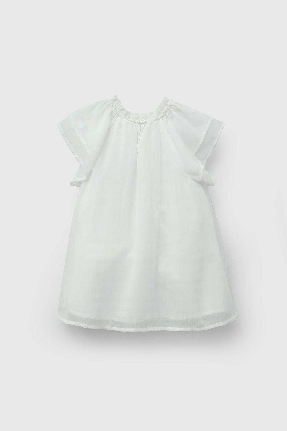 Vestido Niña Blanco 58258 Colloky-1