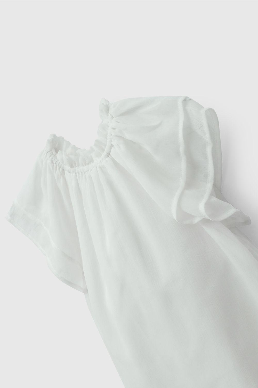 Vestido Niña Blanco 58258 Colloky-2