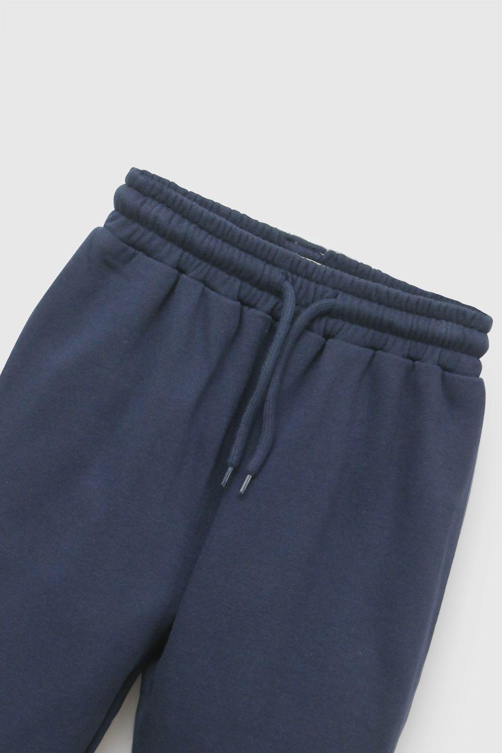 Pantalon Buzo Azul Marino Niño 6-9M a 4-5A Colloky-2