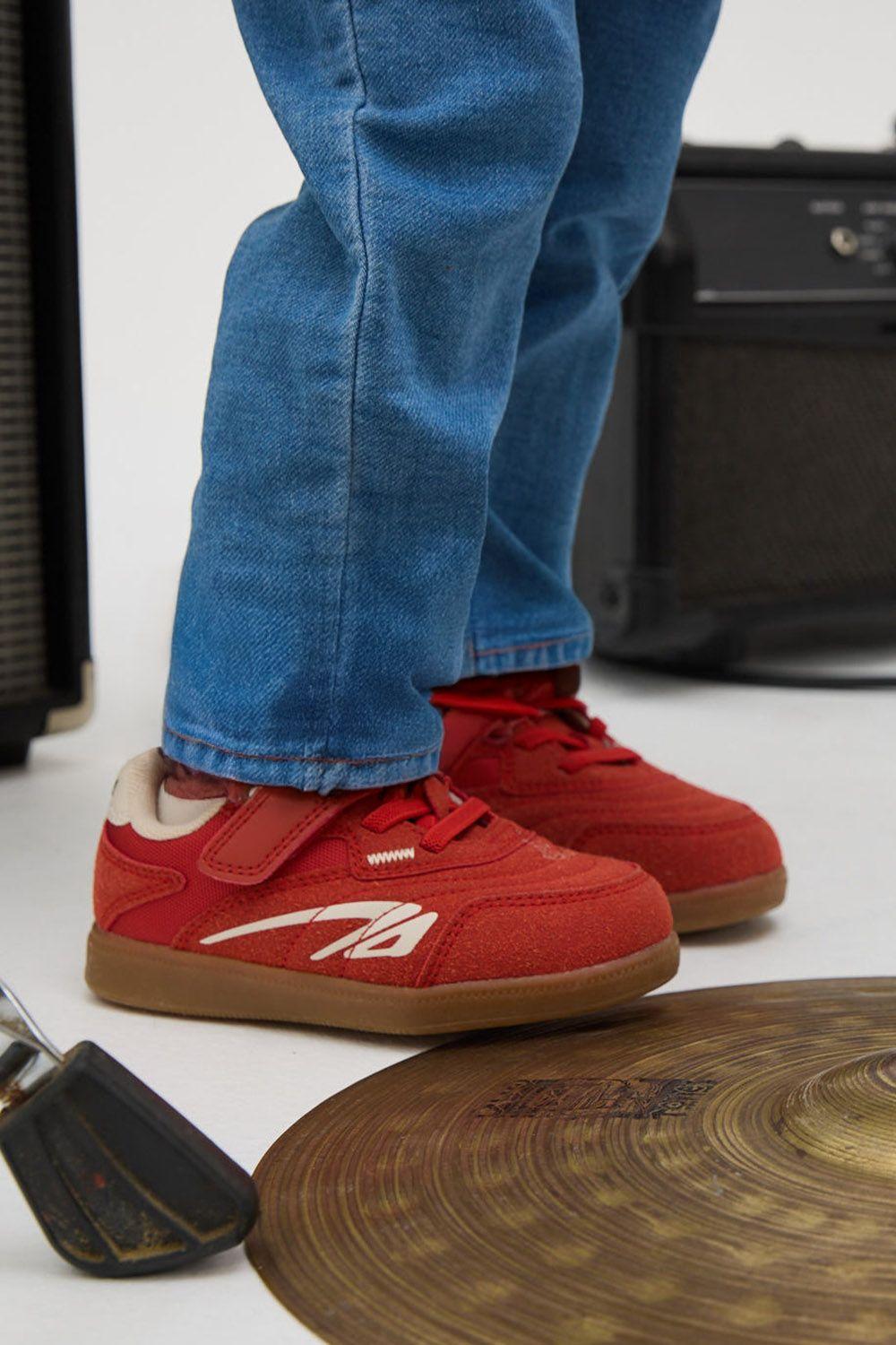 Zapatilla Unisex Rojo 8017 Colloky-1