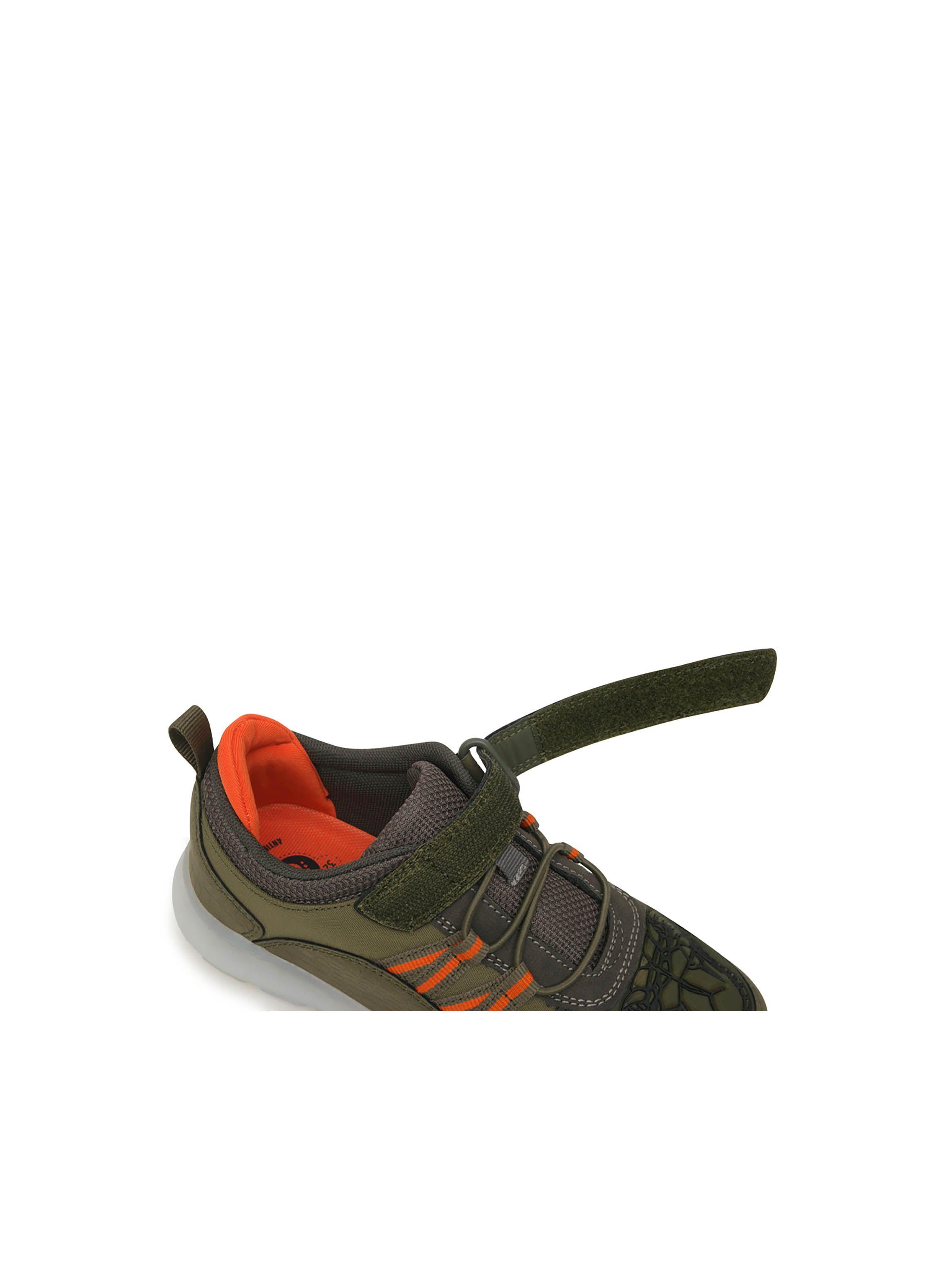 Zapatilla Niño Luces Verde Pistacho (28 A 38) Colloky-4