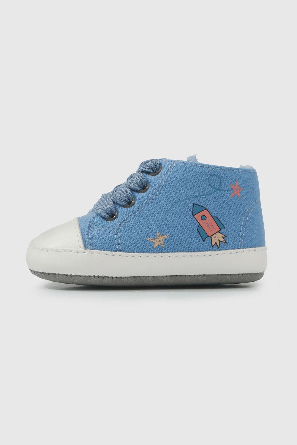 Zapatilla Azul de Niño (14 a 18)-1