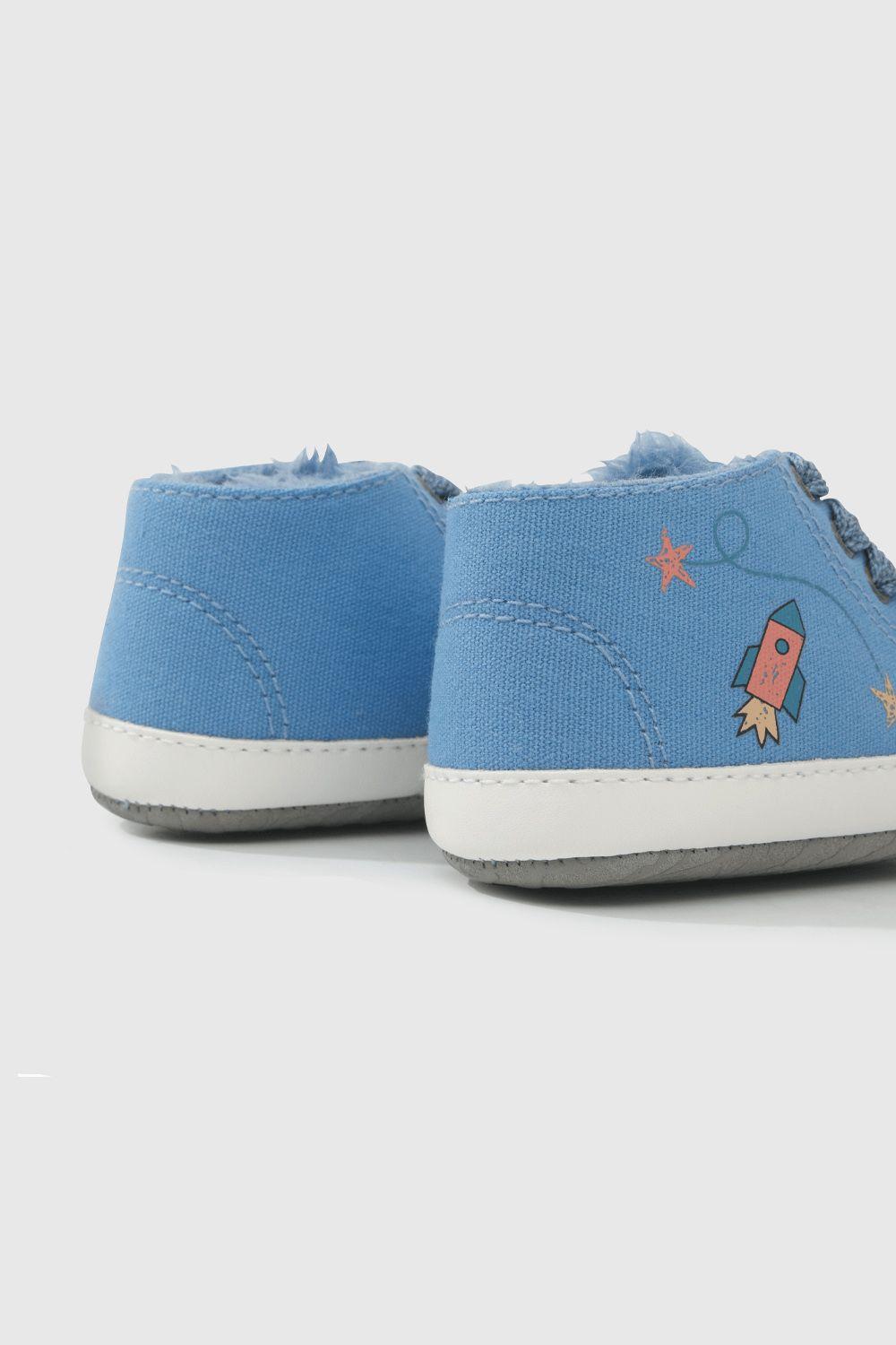 Zapatilla Azul de Niño (14 a 18)-4