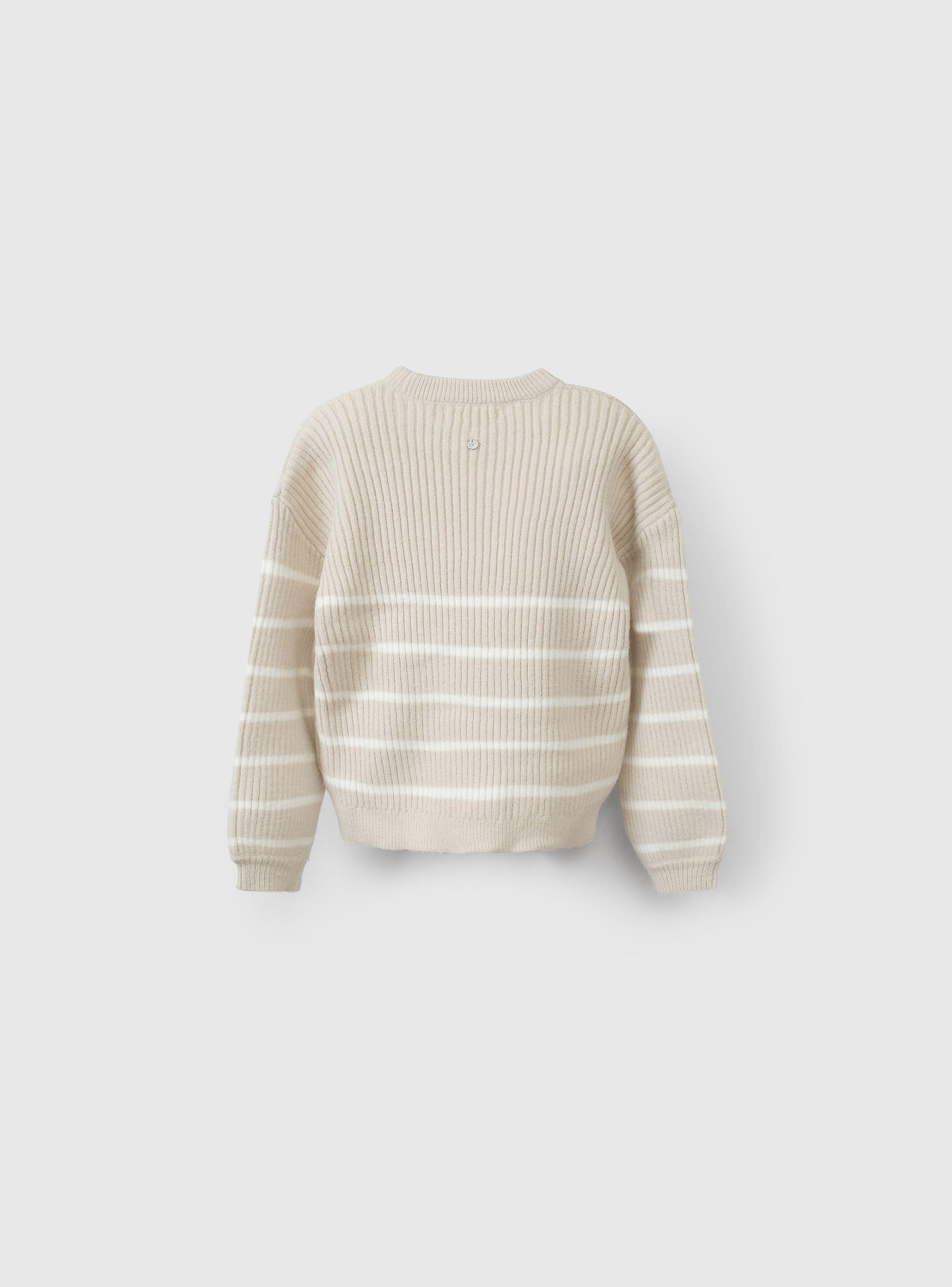 Sweater Niña Beige 55993 Colloky-1