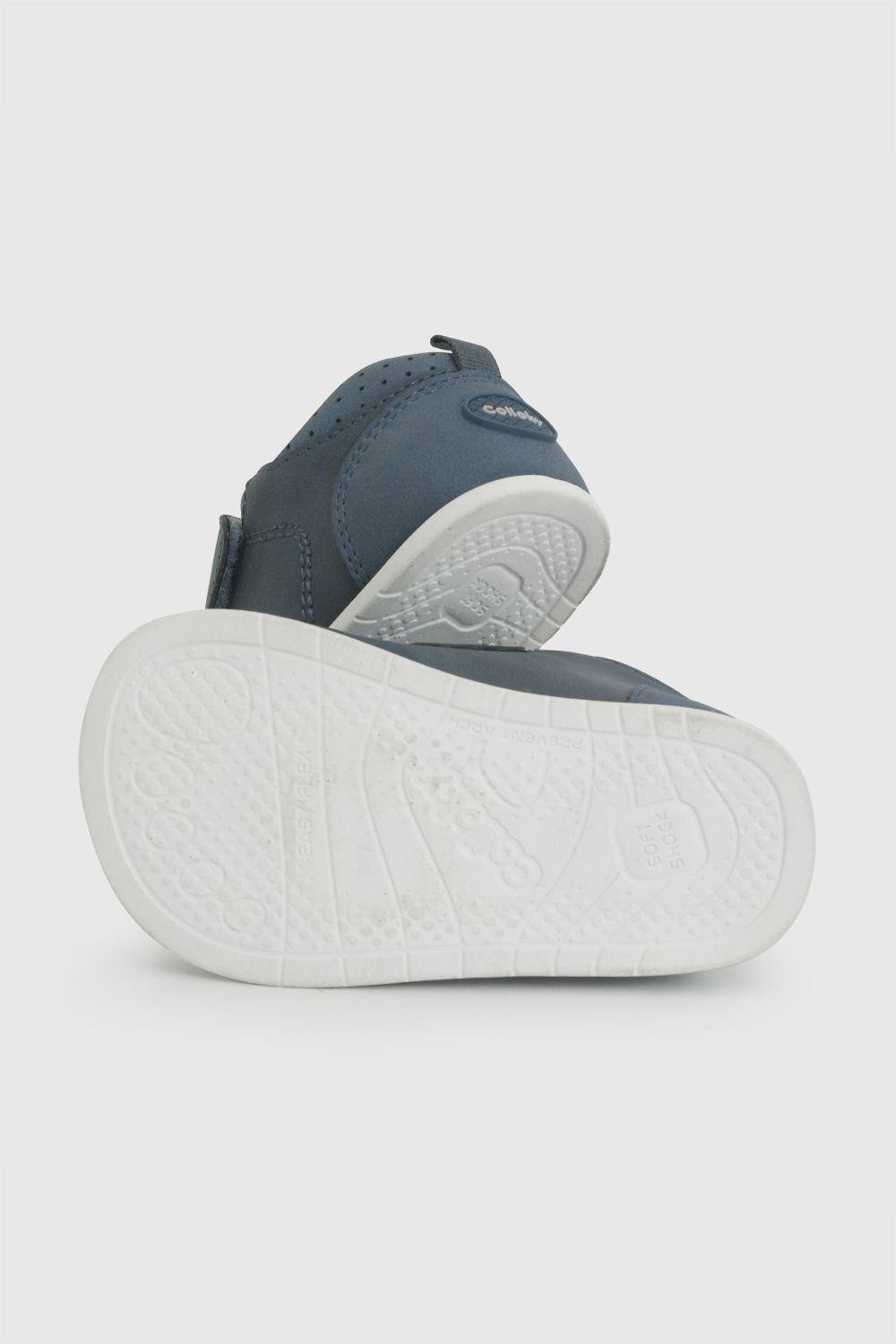 Zapato Velcro Azul Niño 18-21 Colloky-5