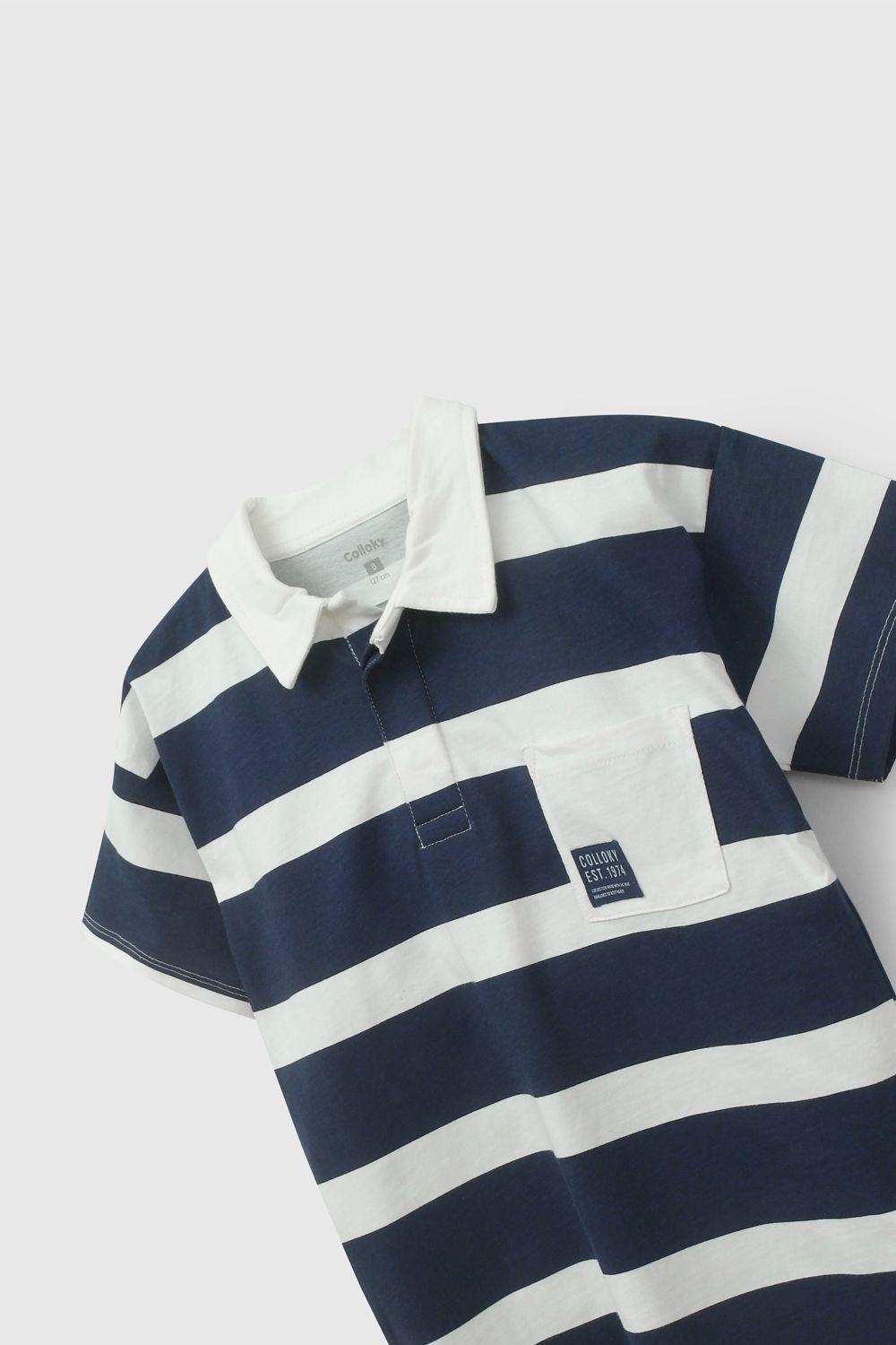 Polera Niño Azul 58004 Colloky-3