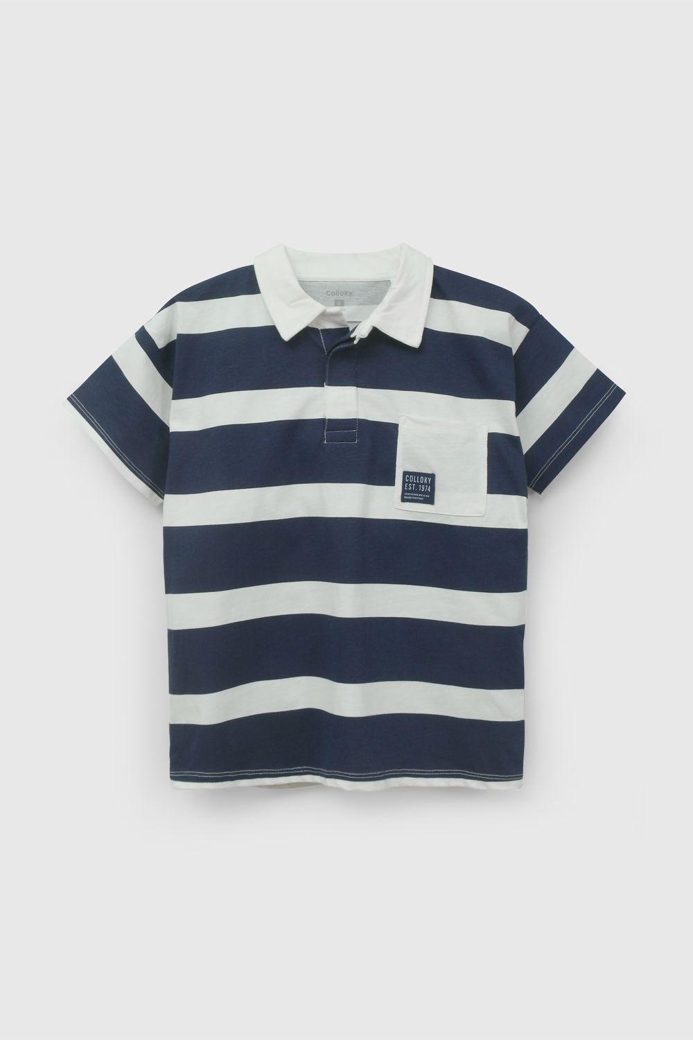 Polera Niño Azul 58004 Colloky-0