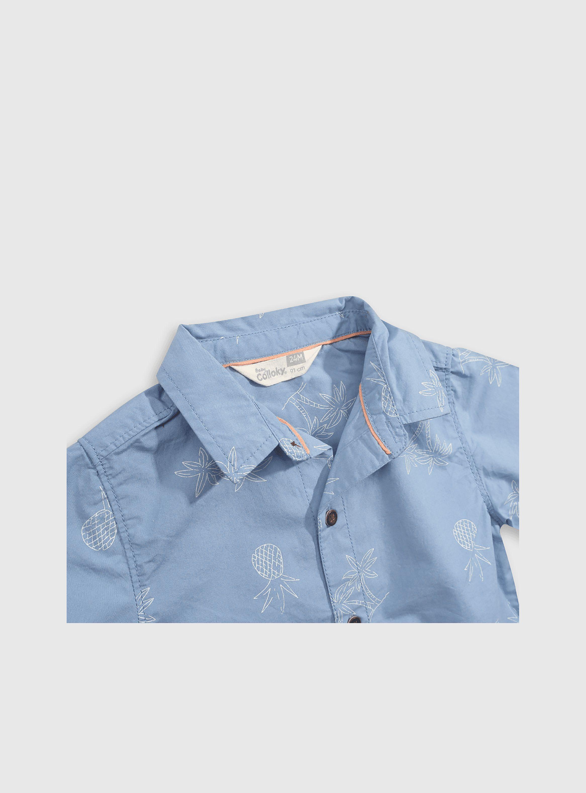 Camisa Niño Celeste 54819 Colloky-2
