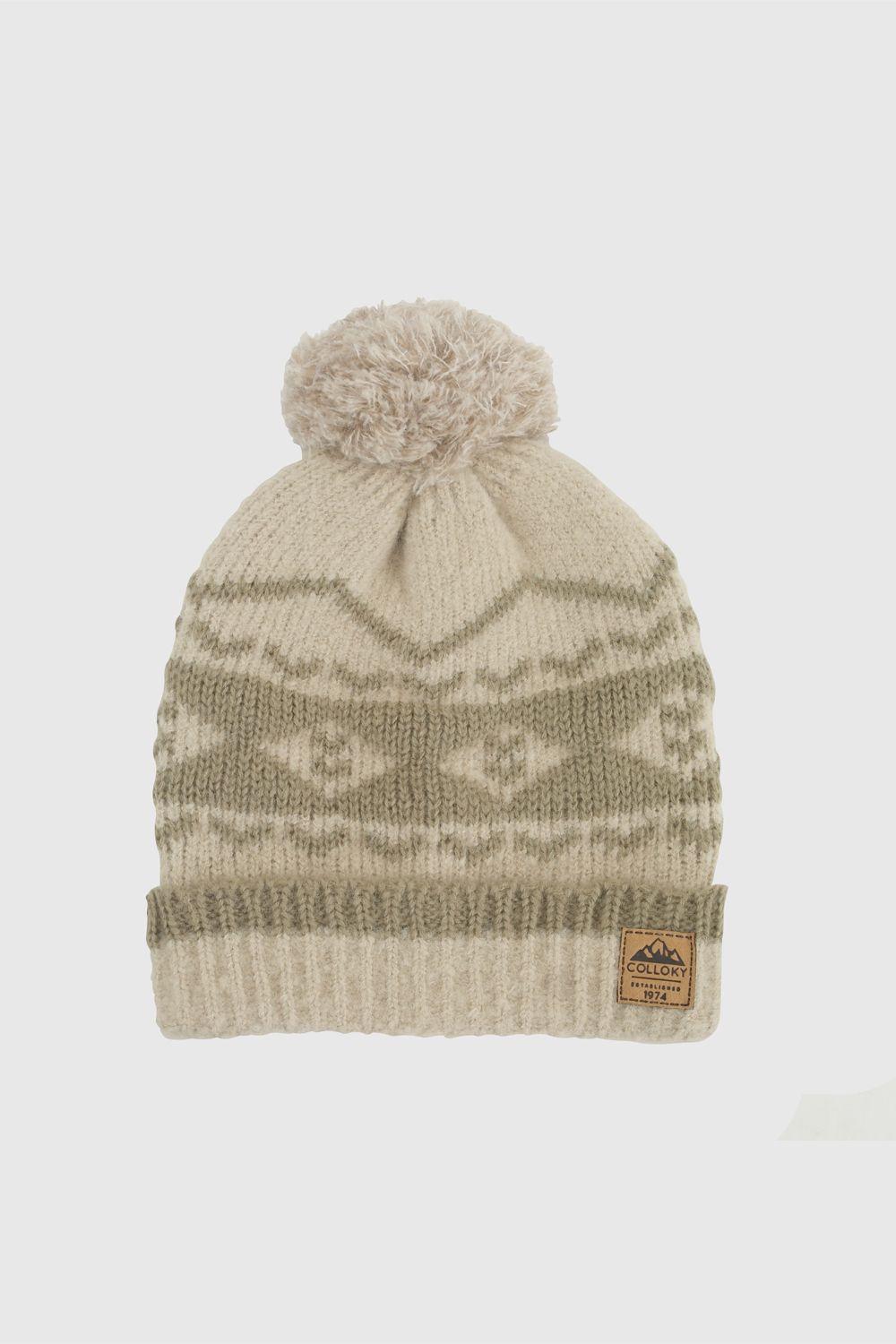Gorro Niño Beige 7755 Colloky-1