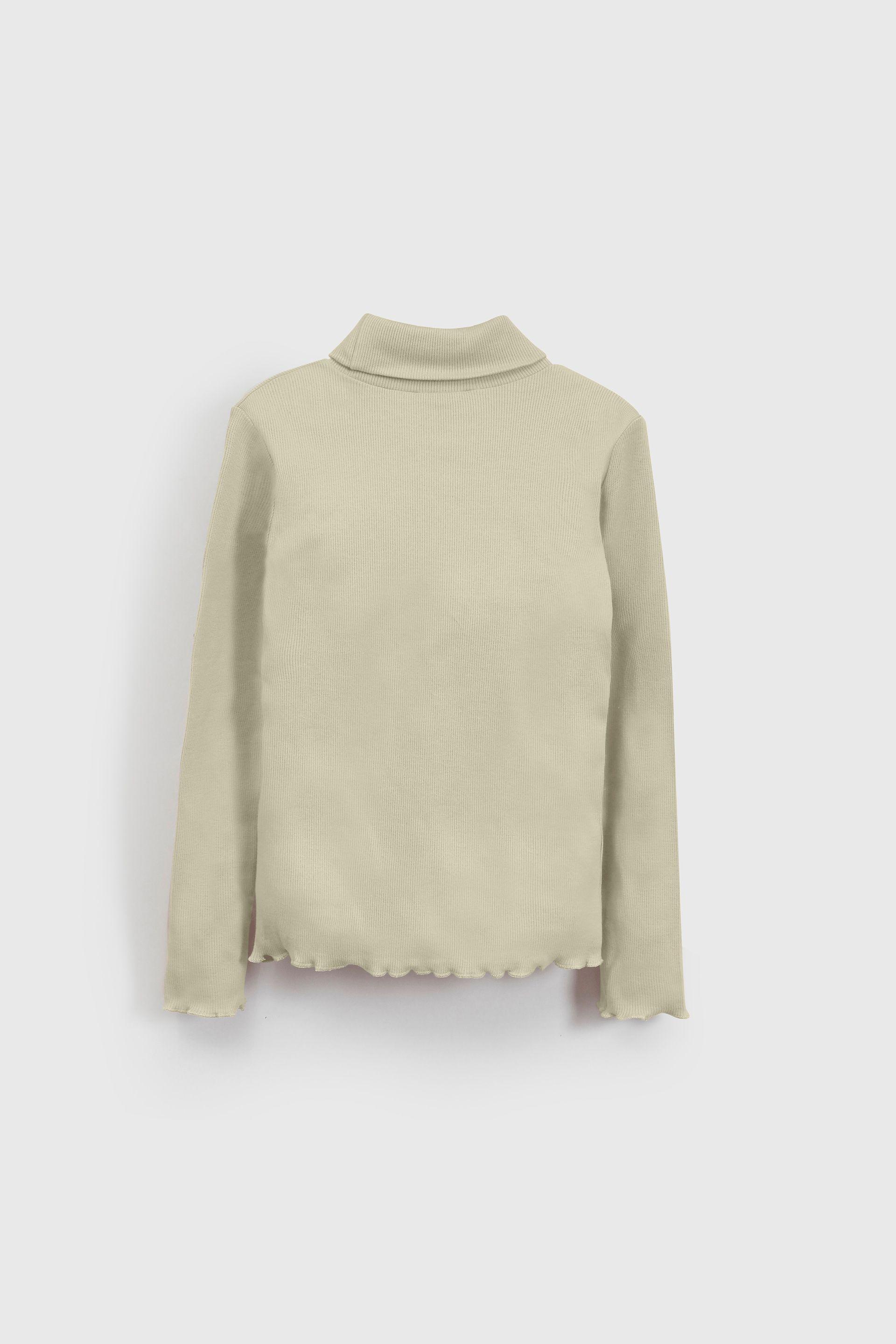 Beatle Liso de Algodón Beige para Niña de 3 a 12 años-1