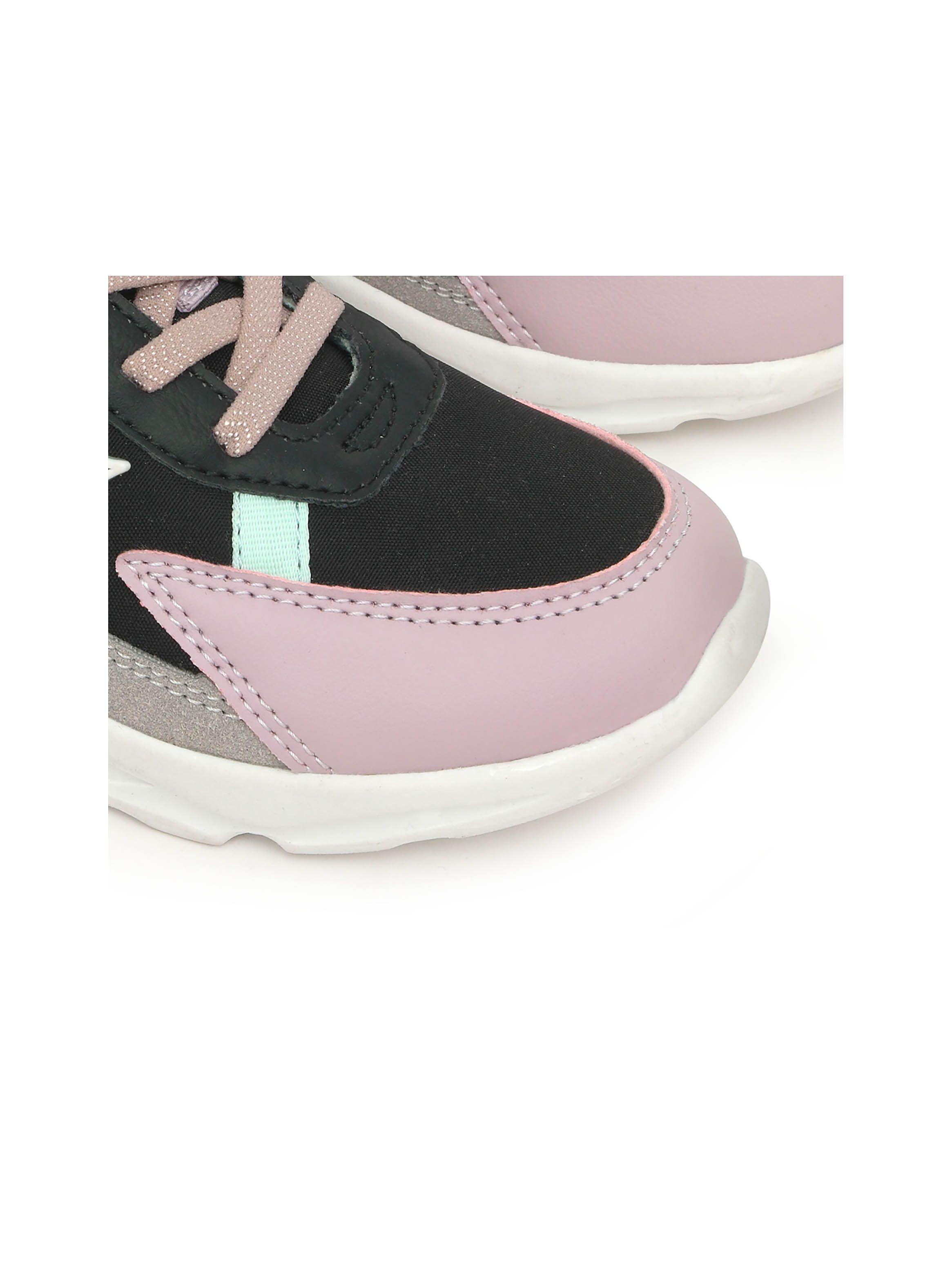 Zapatilla De Niña Luces Estrella Negro (28 A 38) Colloky-5