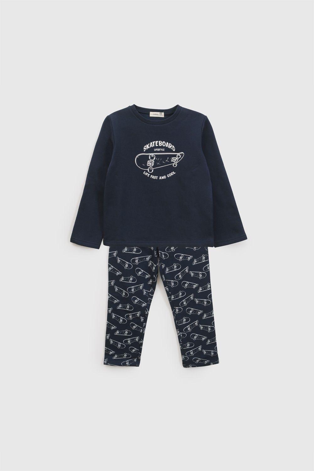 Pijama Niño Azul 7845 Colloky-0