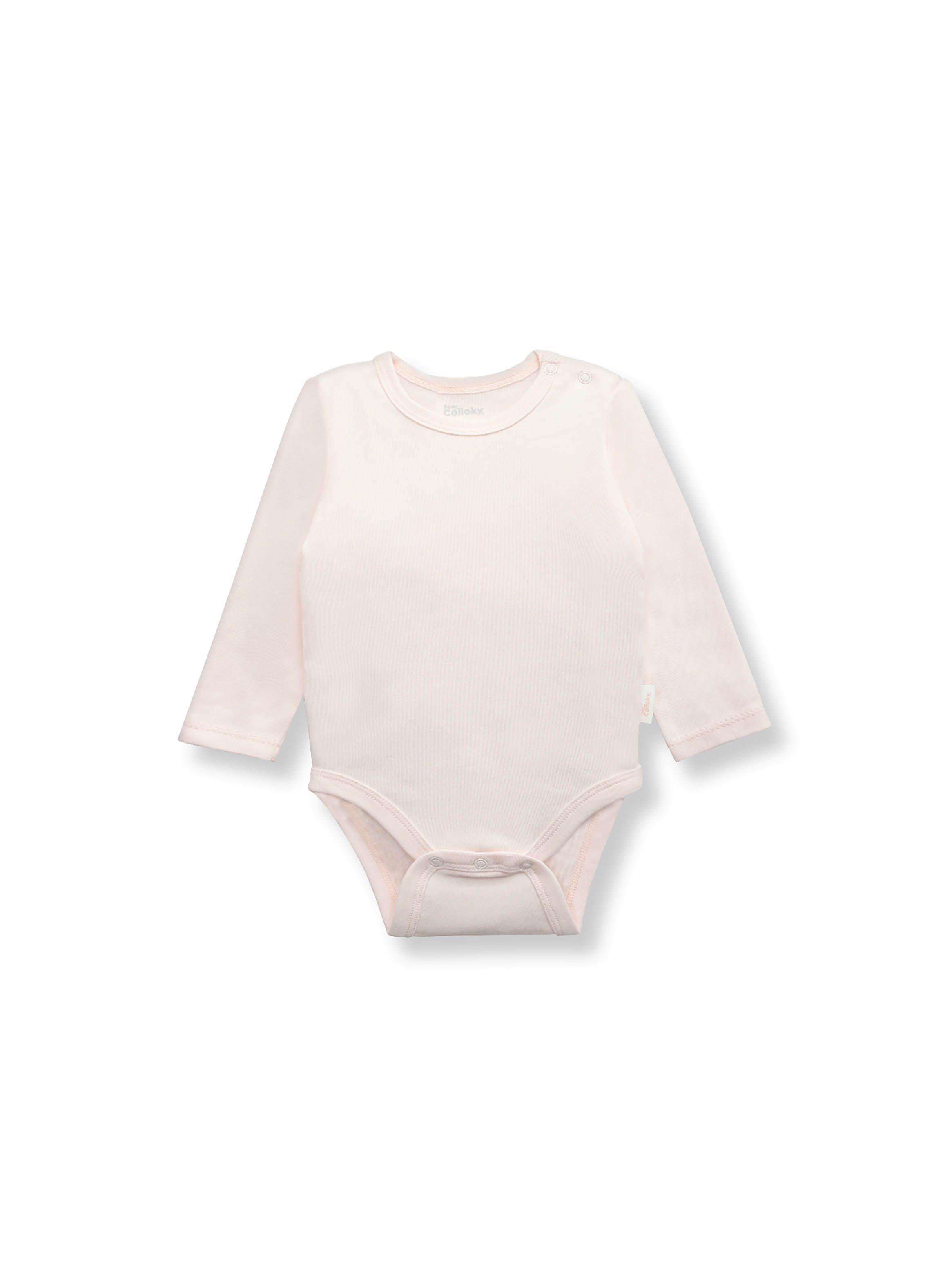 Body Niña Rosado (0 A 12 Meses) Colloky-2